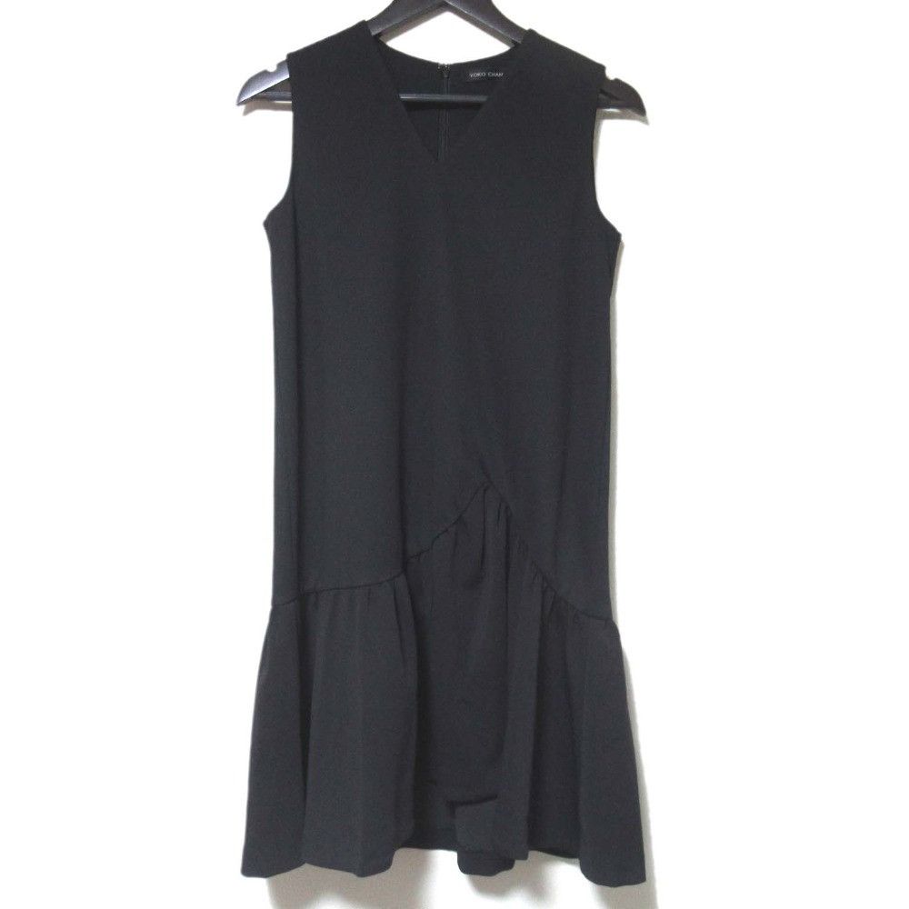 Other Other YOKO CHAN Knee Length V Neck Sleeveless Dress Others Dresses YCD-217-324 DUTY FREE for USA Size ONE SIZE - 1 Thumbnail