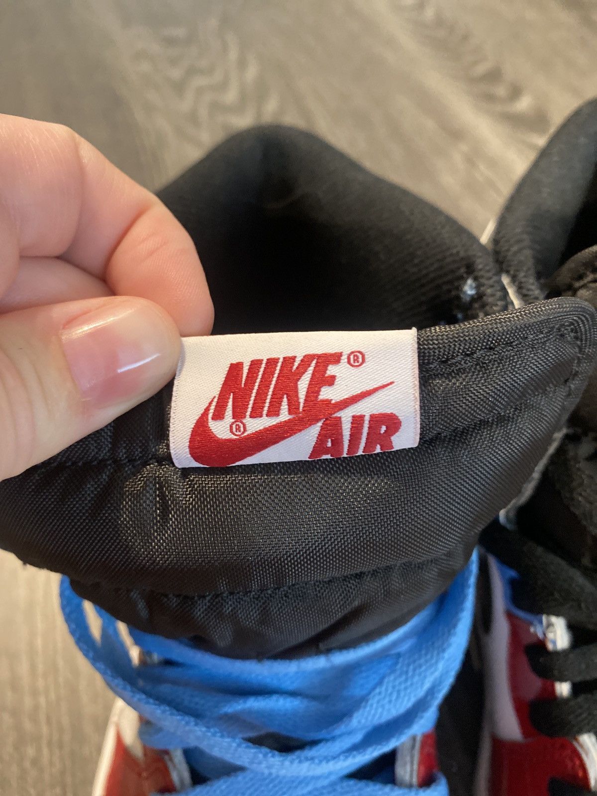 Jordan Brand × Nike Jordan 1 Retro High Fearless UNC Chicago Men’s 8 Size US 8 / EU 41 - 23 Thumbnail