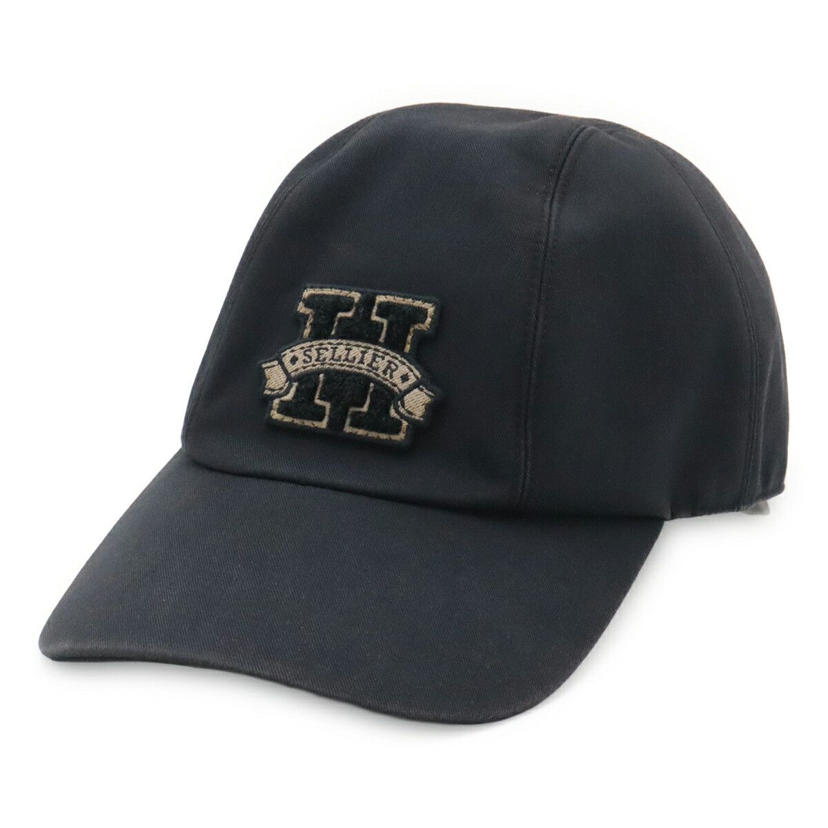 Hermes Hermes Hermes Davis H Sellier Cotton Baseball Cap Textile Hats DUTY FREE for USA Size ONE SIZE - 1 Thumbnail