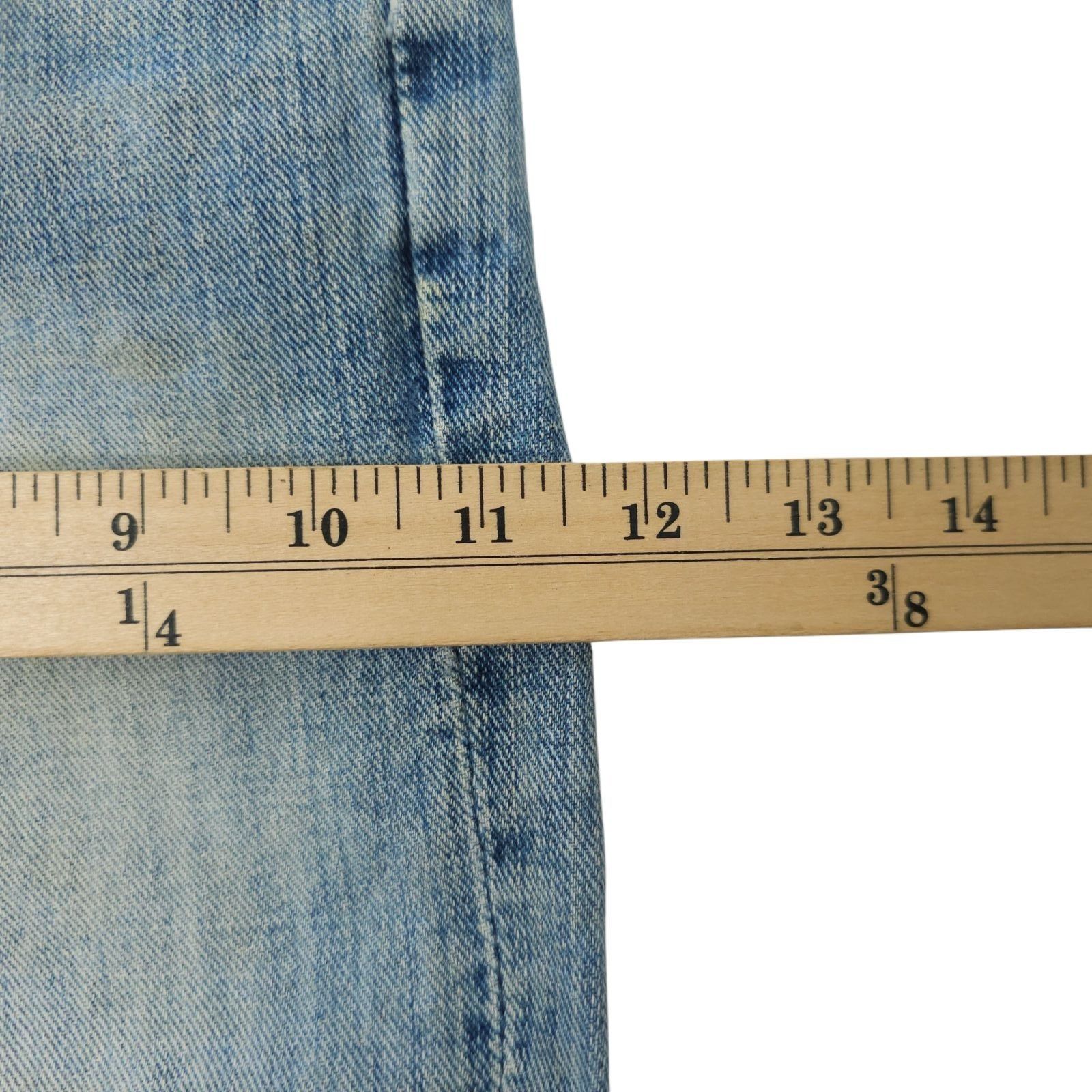 American Eagle Outfitters American Eagle Straight Leg Jeans 31x32 (Fit 31x31.5) Distre Size US 31 - 19 Thumbnail
