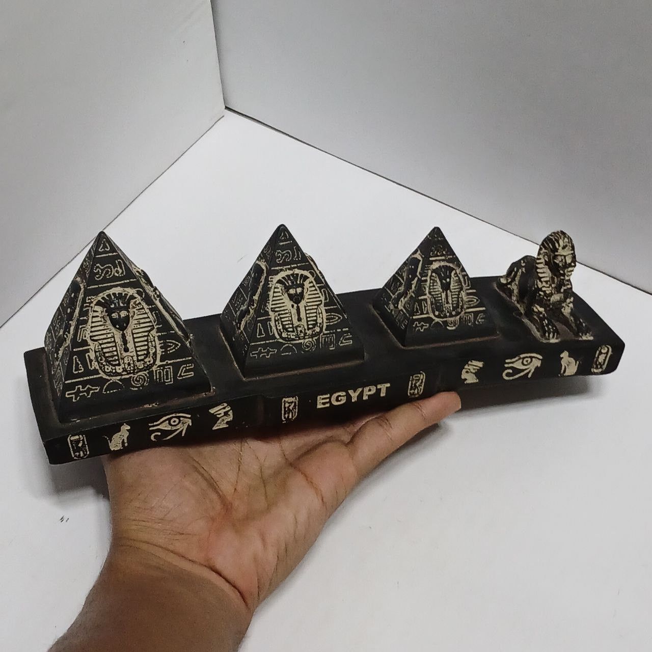 Handmade Handcrafted Egypt pyramids and sphinx statue home decor Size ONE SIZE - 1 Thumbnail