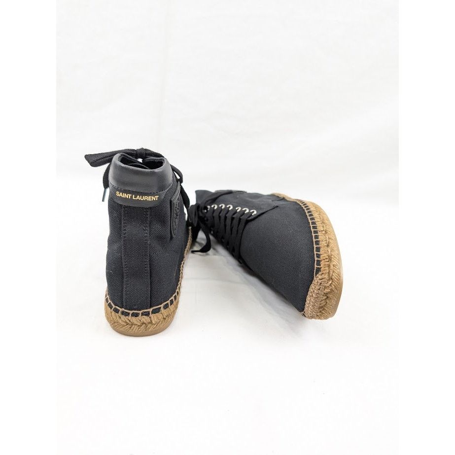 Saint Laurent Paris o1rshd1 Damon High-Top Sneakers in Nero Size US 10 / EU 43 - 18 Thumbnail