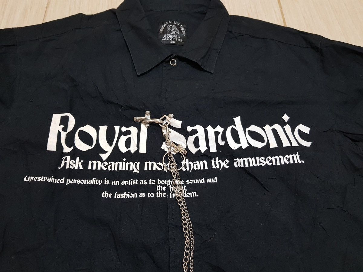 Japanese Brand Freaks clothing shirt if six was nine punk style Size US L / EU 52-54 / 3 - 2 Thumbnail