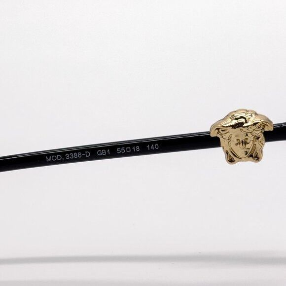 Versace NEW VERSACE EYEGLASSES VE3386D GB1 BLACK BUTTERFLY WOMEN EYE Size ONE SIZE - 8 Thumbnail