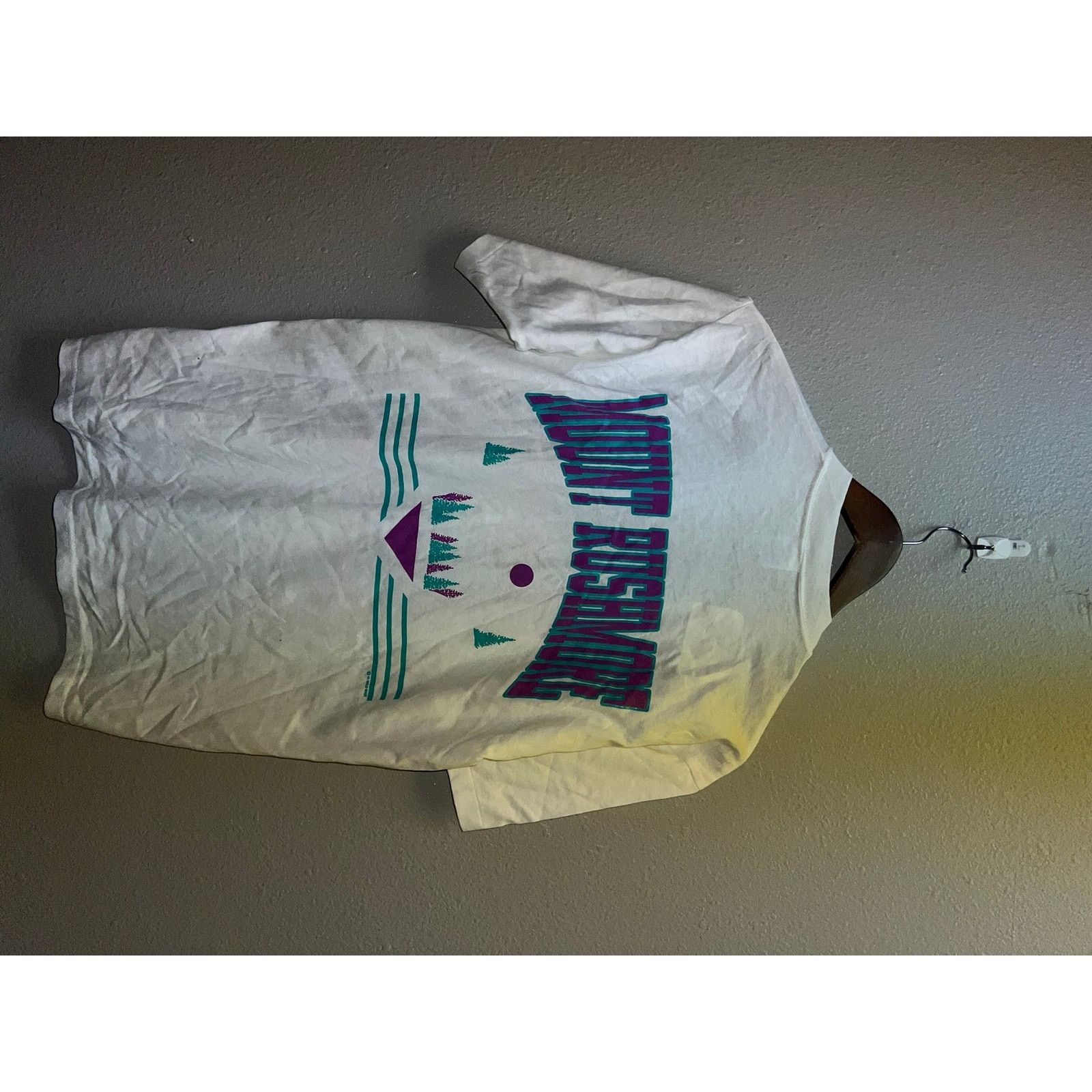 Jerzees Vintage Sample Shirt Mount Rushmore South Dakota Tee 90s L Size US L / EU 52-54 / 3 - 6 Thumbnail