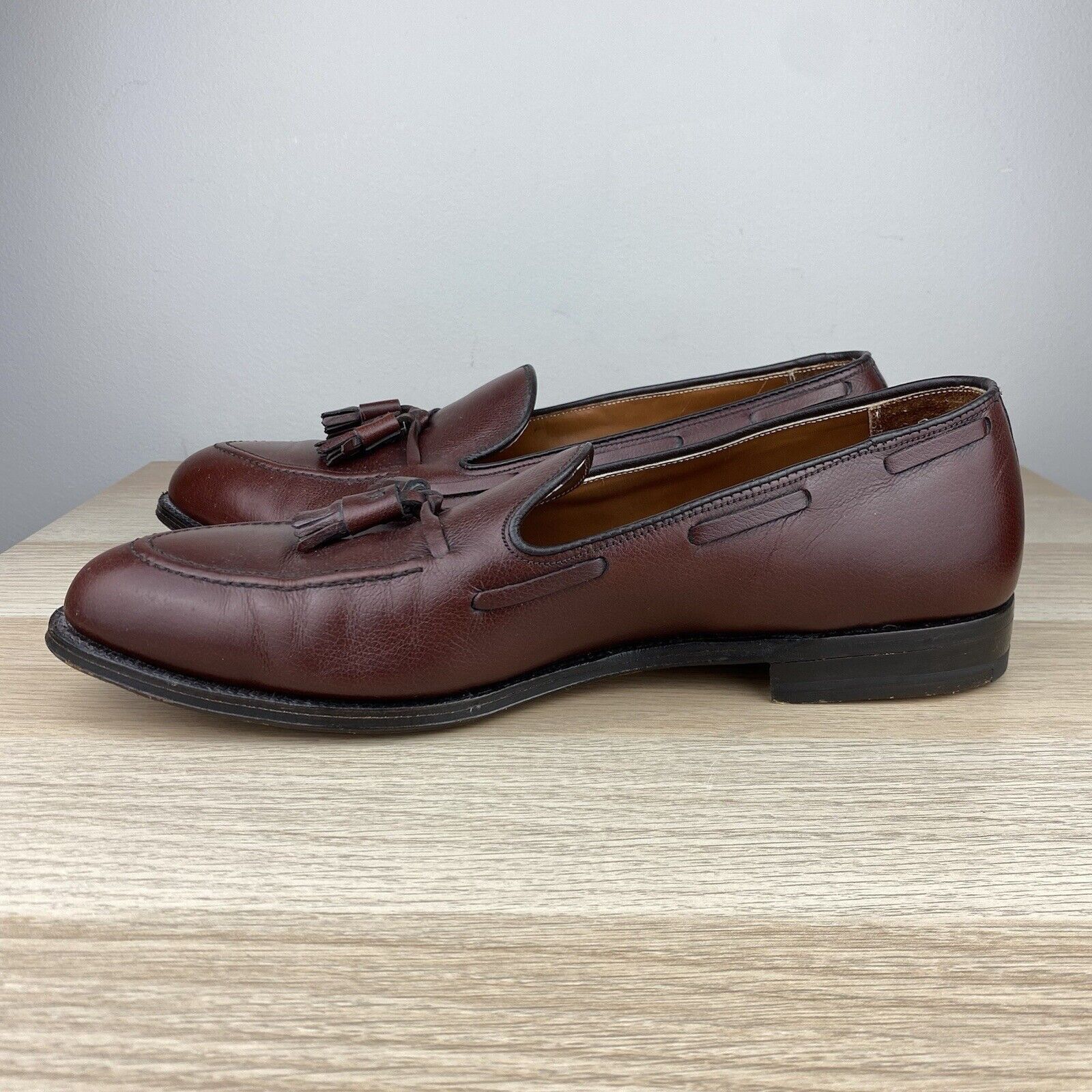 Alden Vintage Alden 668 Eljoy Tassel Slip On Loafer Leather 11.5 Size US 11.5 / EU 44-45 - 7 Thumbnail