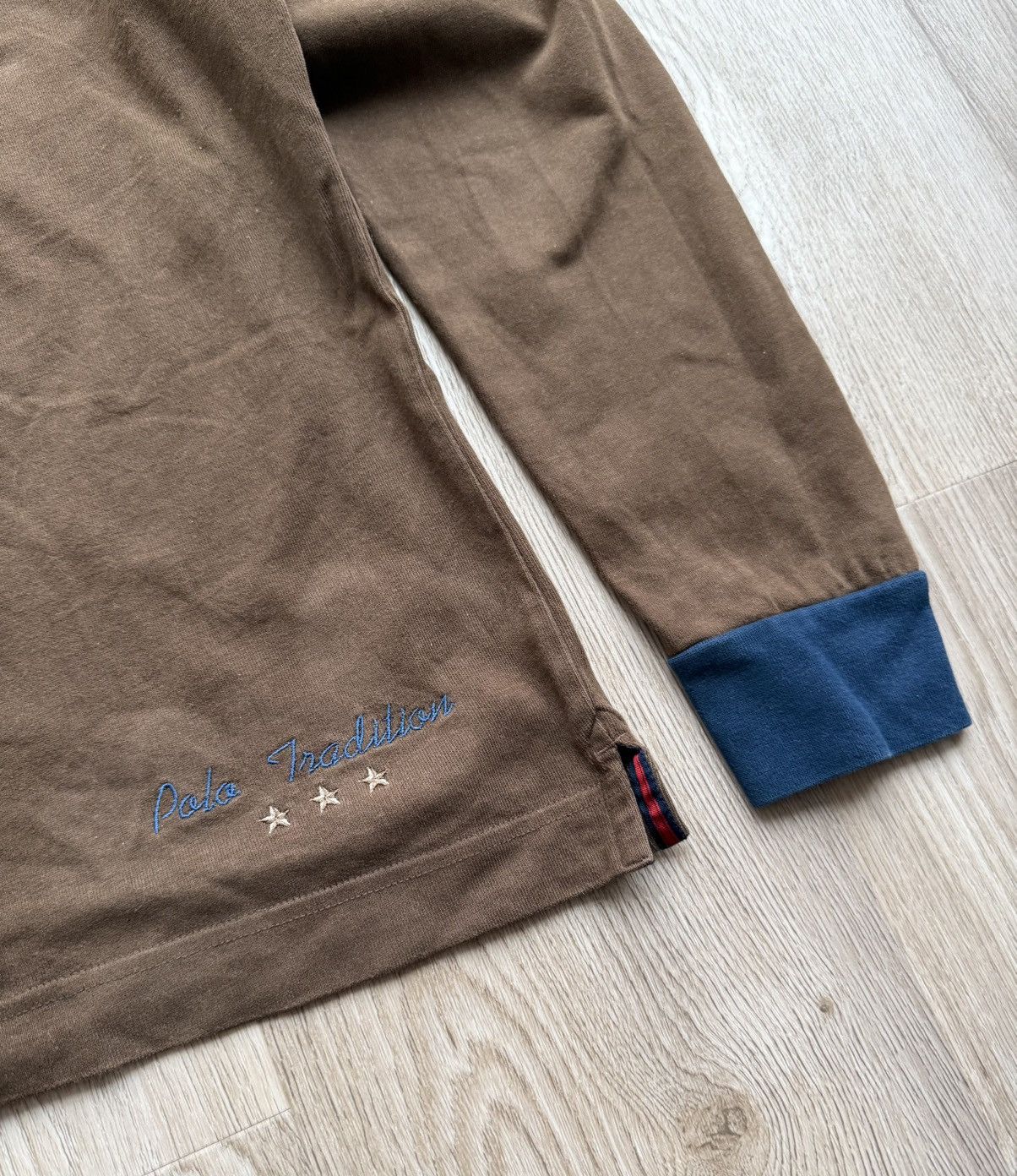 La Martina La Martina Polo Team Brown Long Sleeve T-Shirt Size US M / EU 48-50 / 2 - 7 Thumbnail