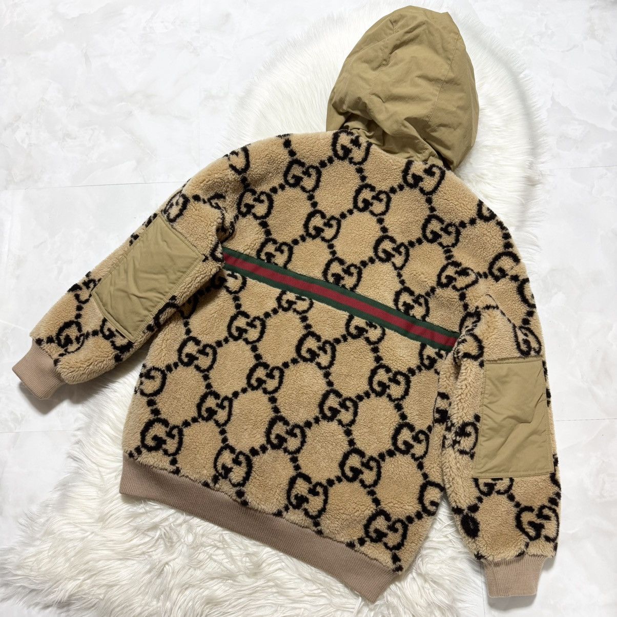 Gucci Gucci maxi GG pattern Sherry line bomber jacket S Size S / US 4 / IT 40 - 11 Thumbnail