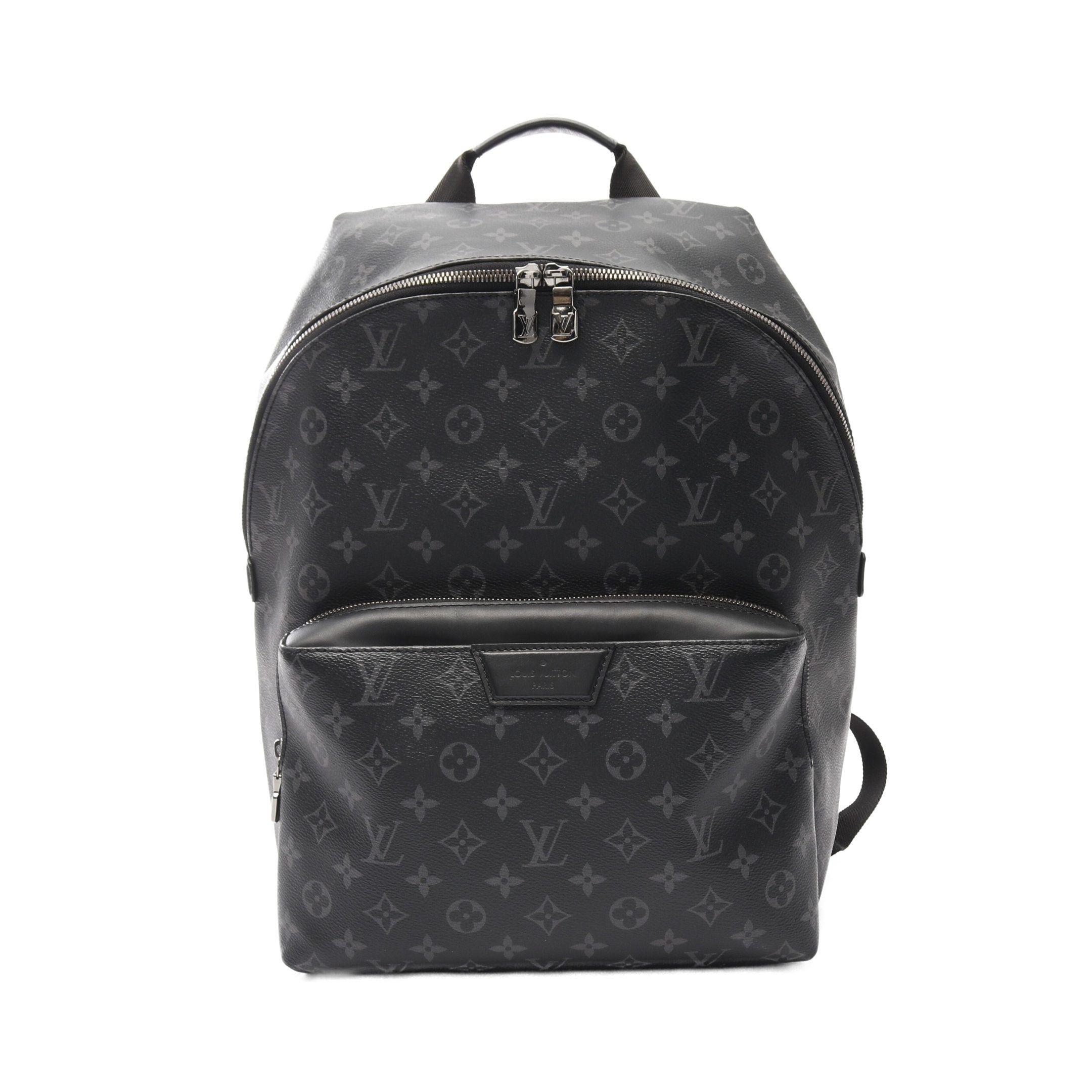 Louis Vuitton Louis Vuitton Apollo Monogram Eclipse Backpack Rucksack Leather Black Size ONE SIZE - 1 Thumbnail