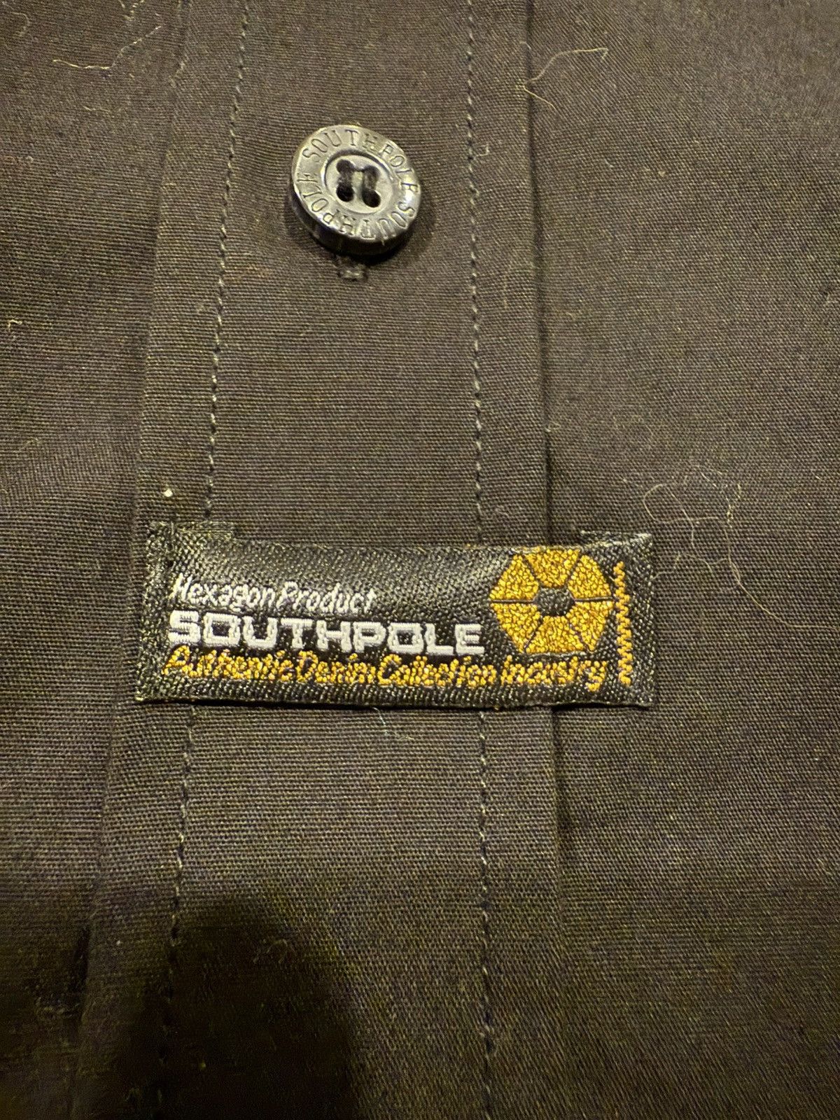 Southpole × Vintage Vintage Southpole Button Up Shirt Size US M / EU 48-50 / 2 - 4 Thumbnail