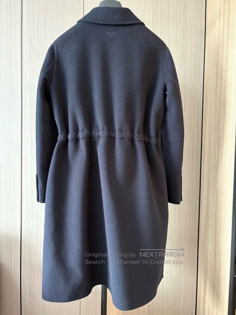 Fendi Fendi Ms.Cashmere Coat in a deep blue shade, 100% cashmere Size XS / US 0-2 / IT 36-38 - 3 Thumbnail