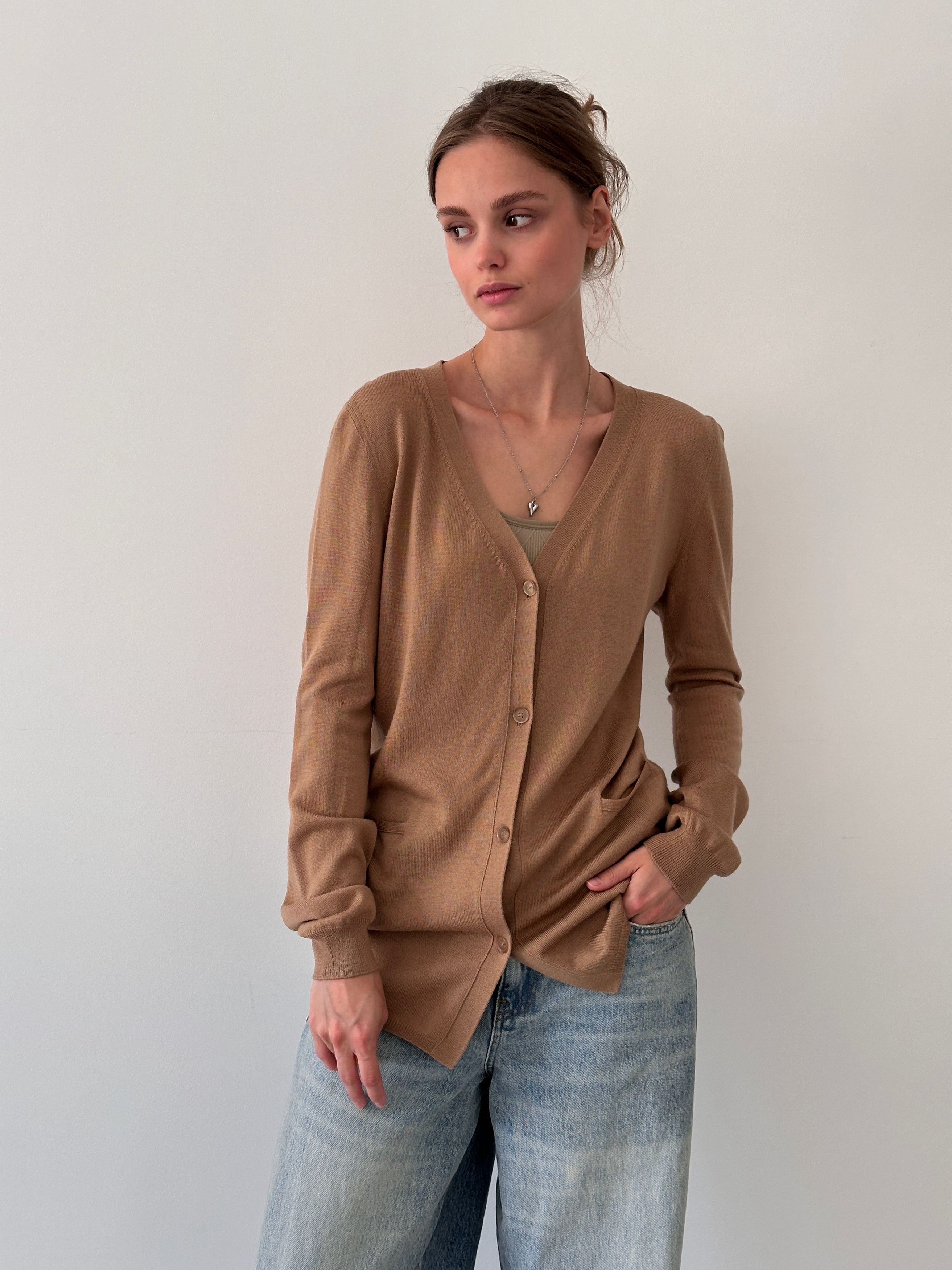 Jil Sander Jil Sander Cardigan Jumper Sweater Size S / US 4 / IT 40 - 2 Thumbnail