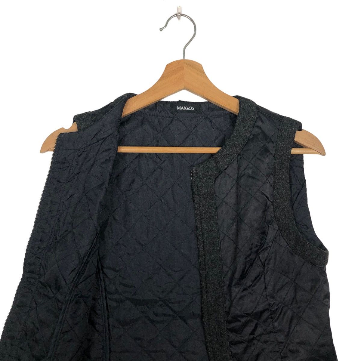Vintage VINTAGE MAX & CO QUILTED VEST Size US M / EU 48-50 / 2 - 9 Thumbnail
