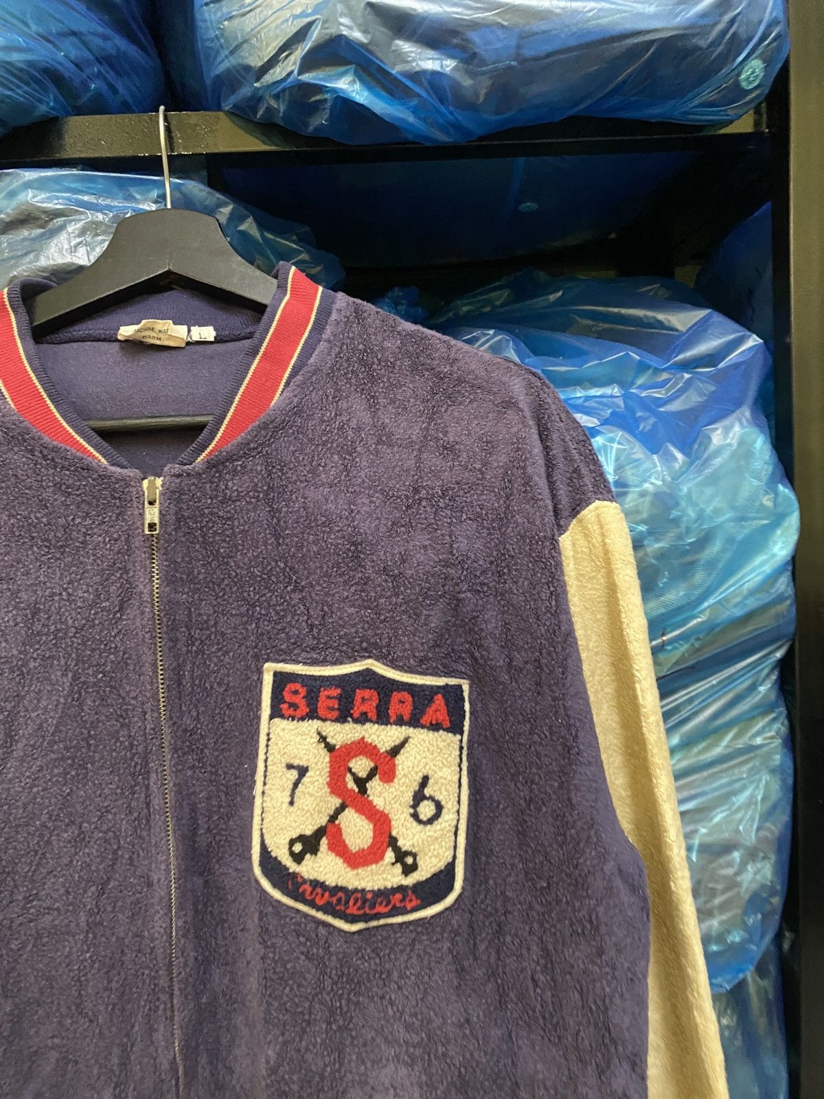 Japanese Brand Vintage Pearl Diver Serra Varsity Jacket - 1970s Style Size US M / EU 48-50 / 2 - 6 Thumbnail