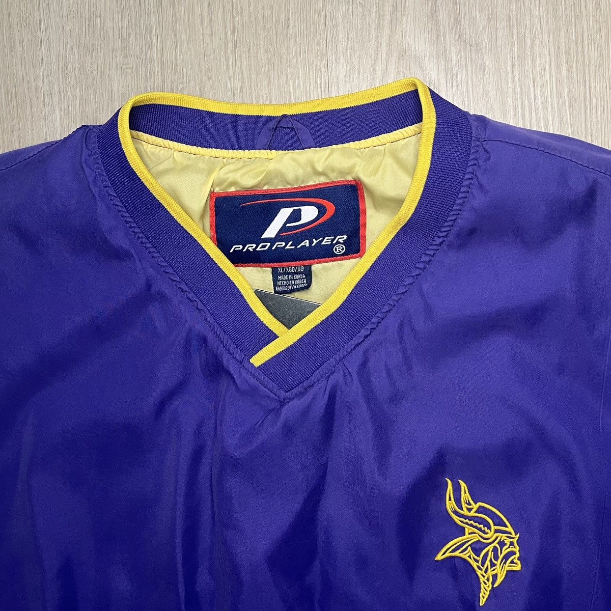 Pro Player Vintage Pro Player Minnesota Vikings Pullover Sweater Purple Size US XL / EU 56 / 4 - 2 Thumbnail