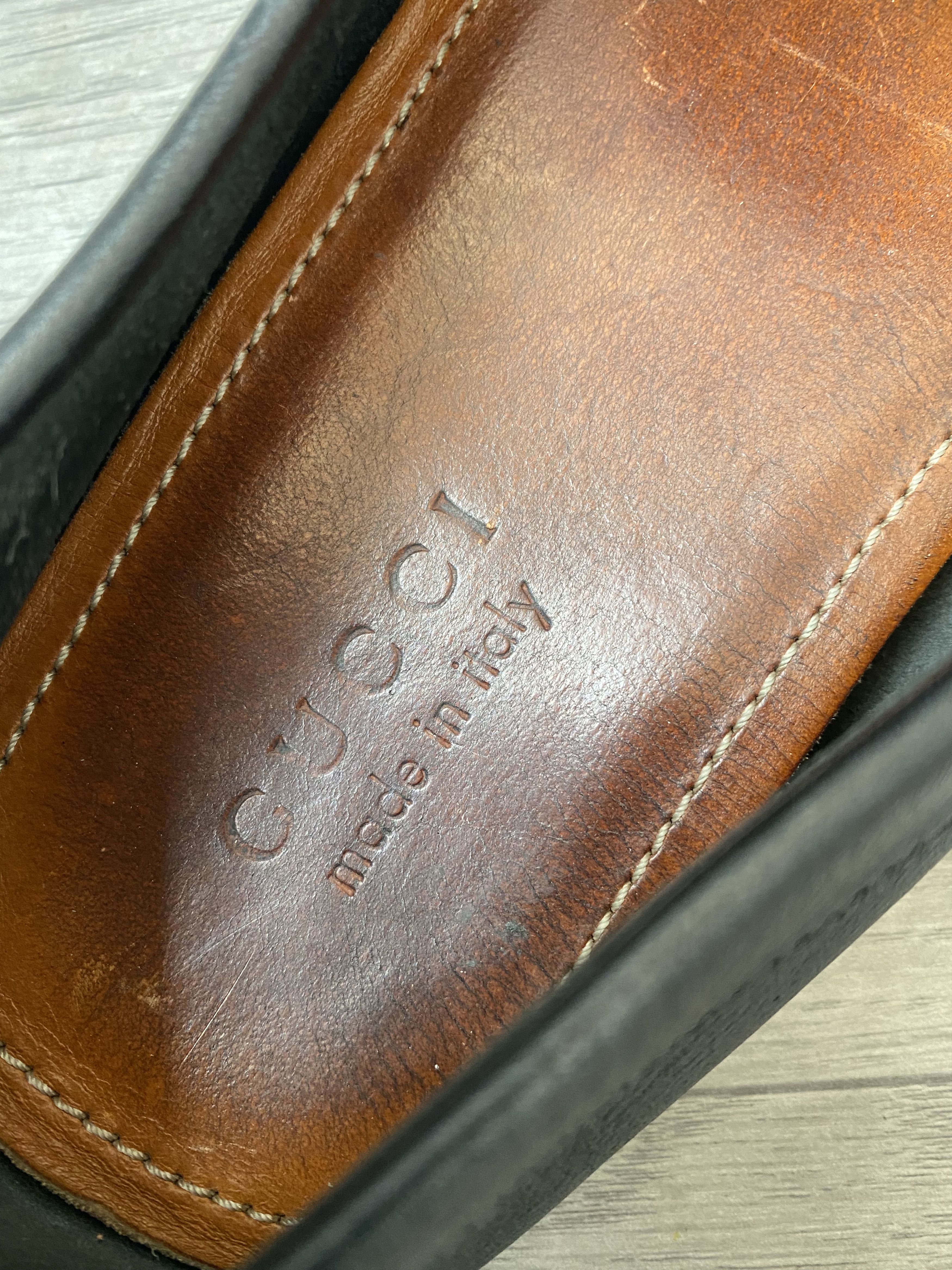 Gucci Gucci horsebit driving leather loafers sz 12 Size US 12.5 / EU 45-46 - 13 Thumbnail