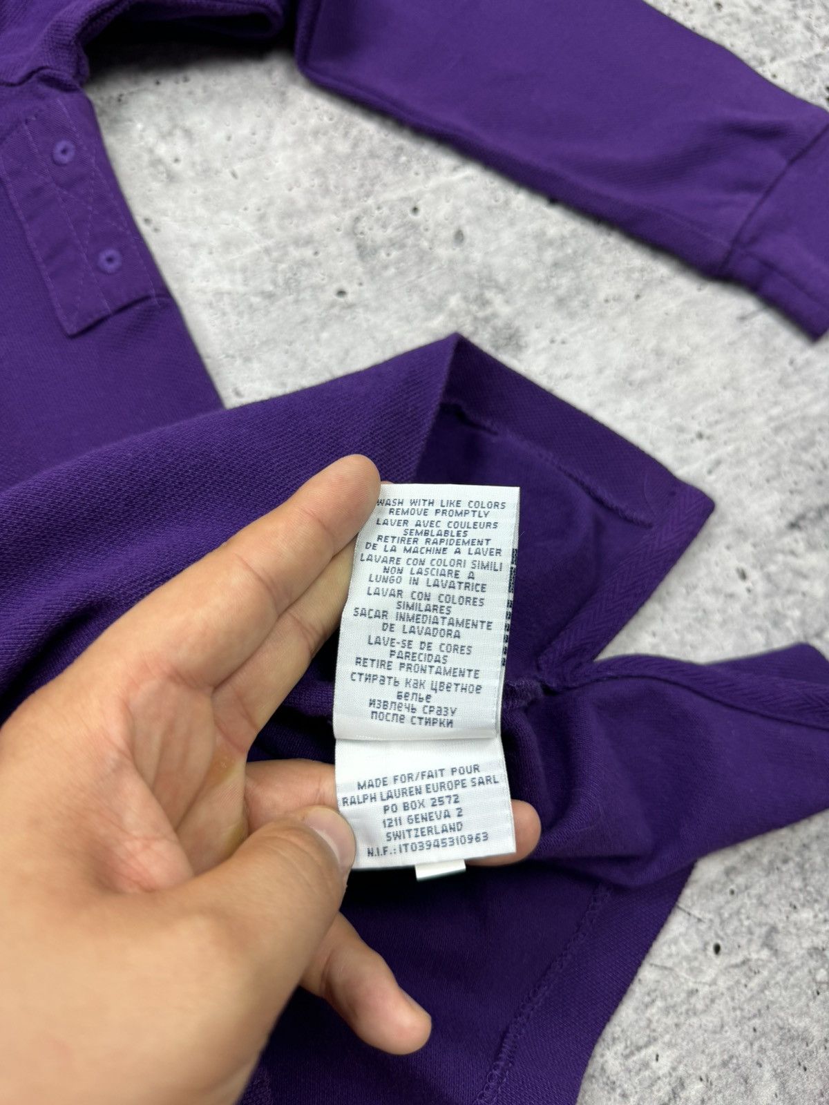 Designer × Polo Ralph Lauren × Vintage Vintage Polo Ralph Lauren Big Logo Y2K Polo Longsleeve Shirt Size US S / EU 44-46 / 1 - 12 Thumbnail