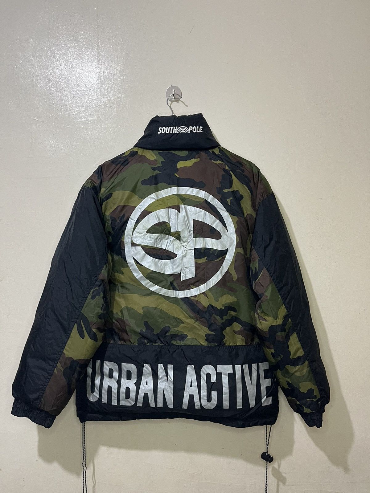 Southpole Y2K SOUTHPOLE Hiphop Reversible Down Puffer Jacket Size US S / EU 44-46 / 1 - 7 Thumbnail