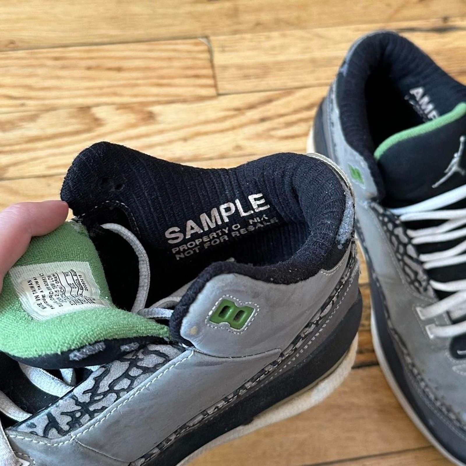 Jordan Brand Rare 2009 Green Bean Air Jordan 2.5 Team Low Sample Size US 9 / EU 42 - 4 Thumbnail