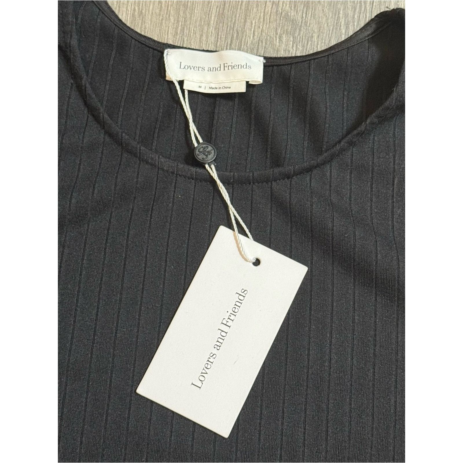 Lovers and Friends Lovers and Friends Clea Crop Top in Black Size Medium NWT Size M / US 6-8 / IT 42-44 - 2 Thumbnail