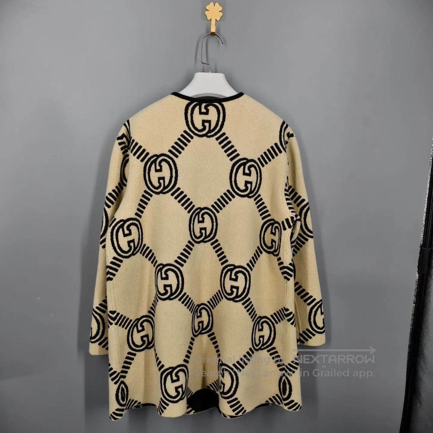 Gucci gucci caramel wool reversible coat. Size XS / US 0-2 / IT 36-38 - 4 Thumbnail