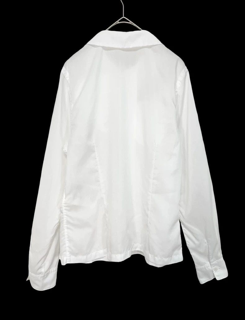 Comme des Garcons Comme Des Garcons Rose flower embellished polyester shirt Size S / US 4 / IT 40 - 6 Thumbnail