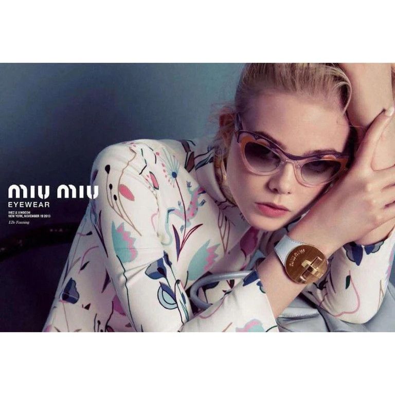 Miu Miu × Prada S/S 2014 Miu Miu Sunglasses Indie Sleeze Clear Translucent Size ONE SIZE - 2 Thumbnail