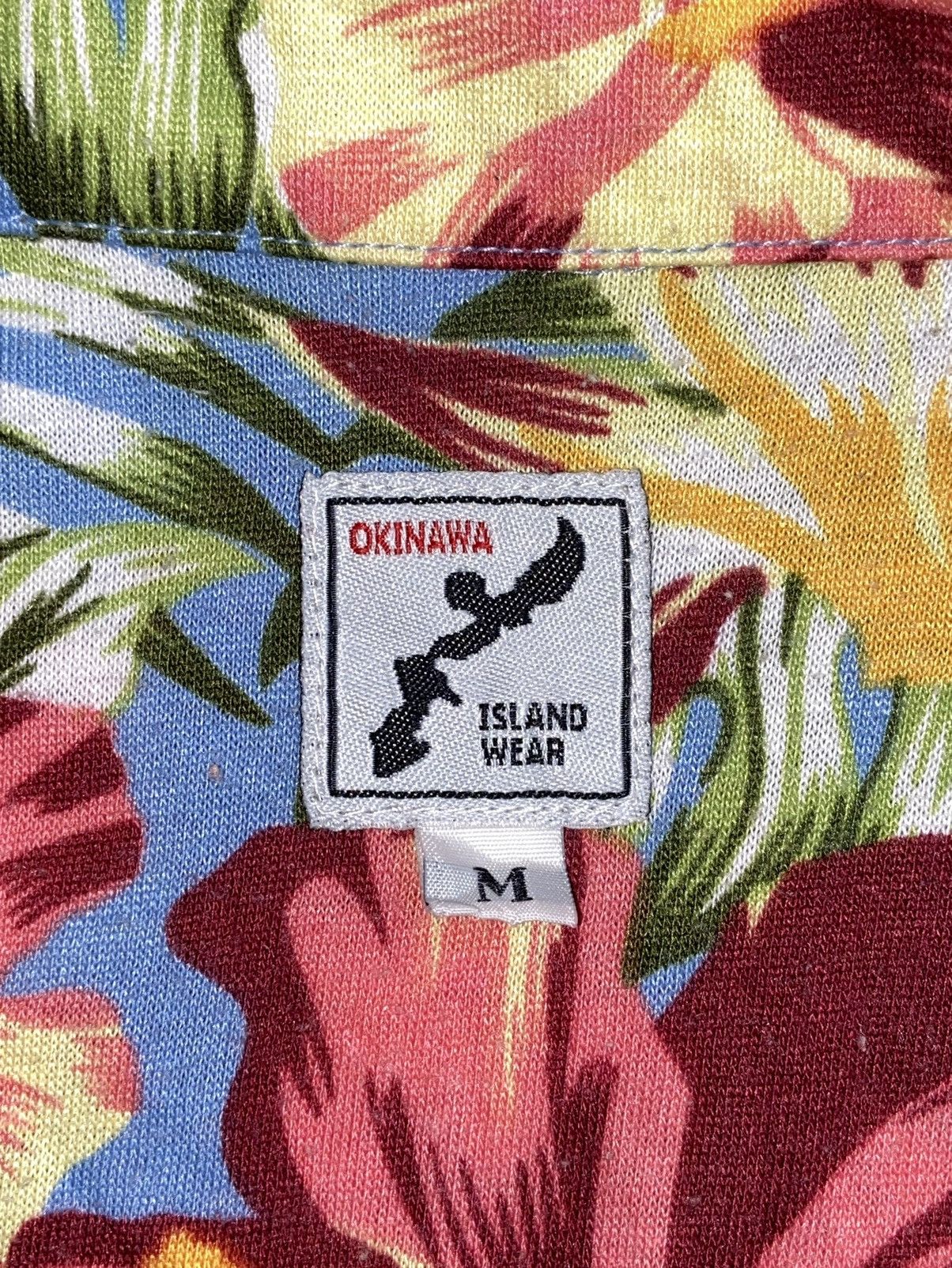 Designer × Japanese Brand OKINAWA Flower Motive Hawaii Shirt Size US M / EU 48-50 / 2 - 11 Thumbnail