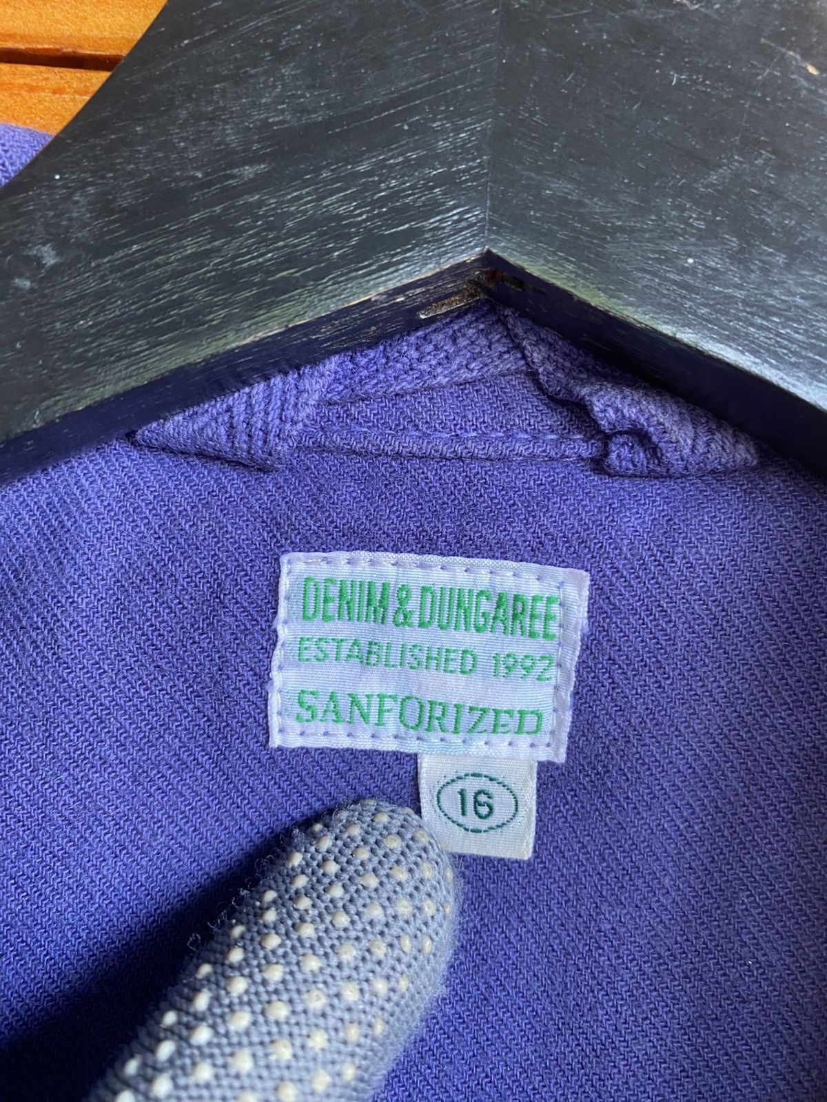 Japanese Brand Vintage Denim & Dungaree Navy Blue Utility Jacket Sanforized Size US XS / EU 42 / 0 - 8 Thumbnail
