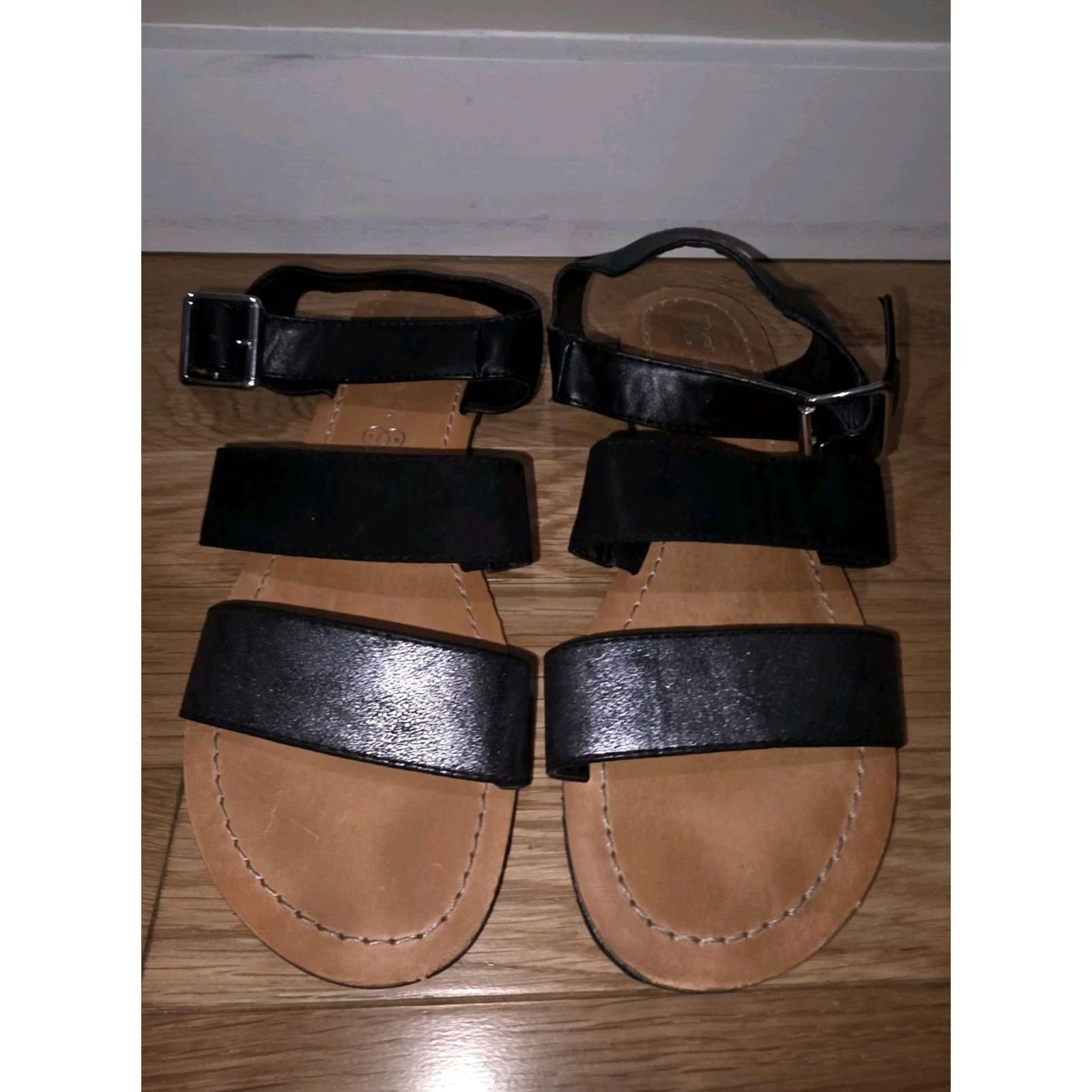 Vintage BC Footwear Women's Sandal Picturesque Flat 7.5 Black Redefined? Size US 8 / IT 38 - 5 Thumbnail
