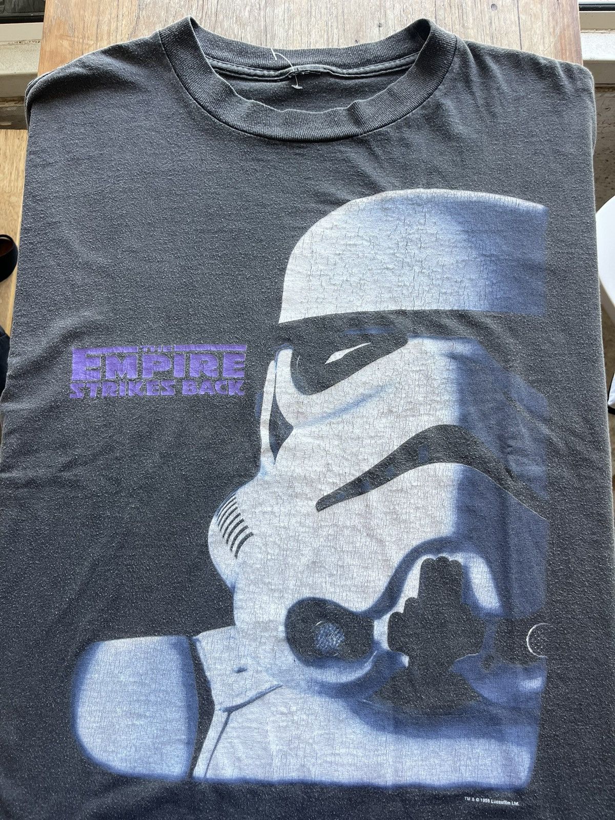 Star Wars × Vintage Vintage STAR WARS The Empire Strikes Back 1995’s Lucasfilm Size US L / EU 52-54 / 3 - 3 Thumbnail