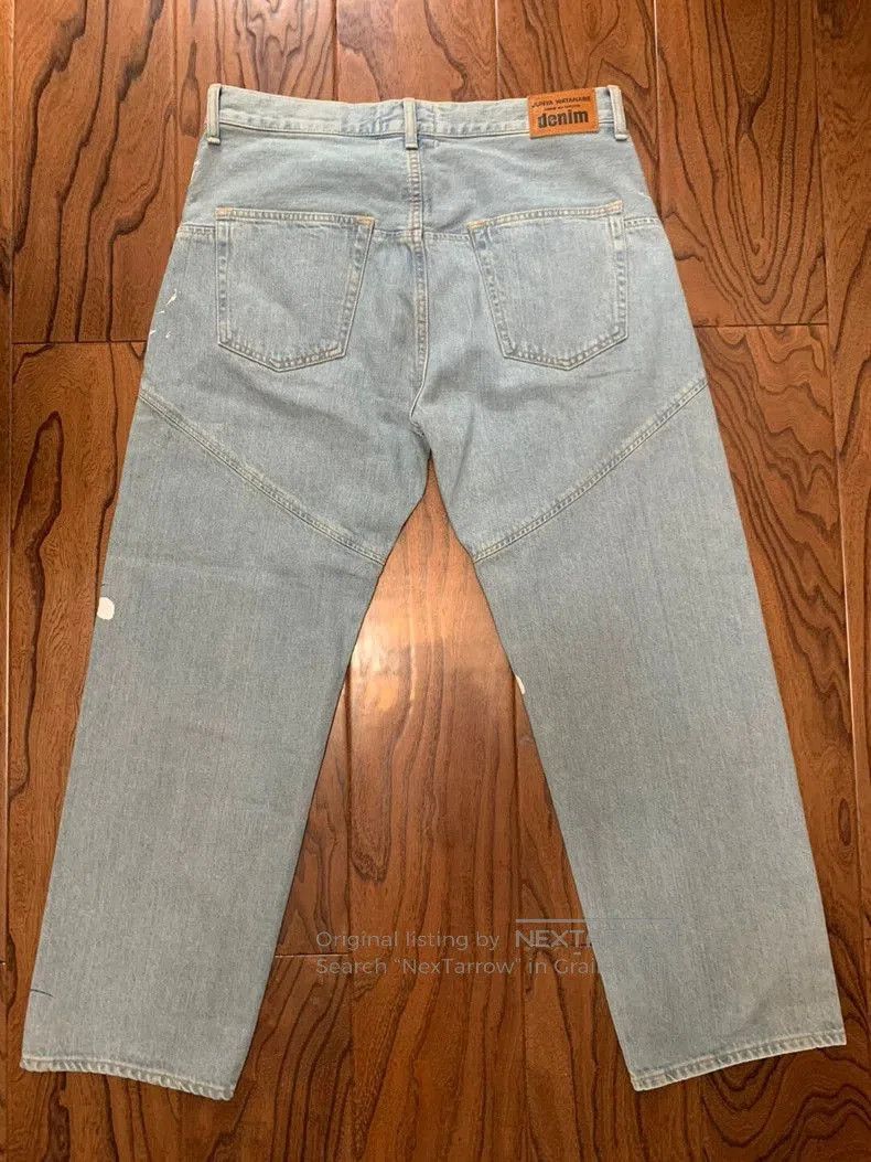 Junya Watanabe Junya Watanabe Splatter Denim Jeans. Size US 26 / EU 42 - 2 Thumbnail
