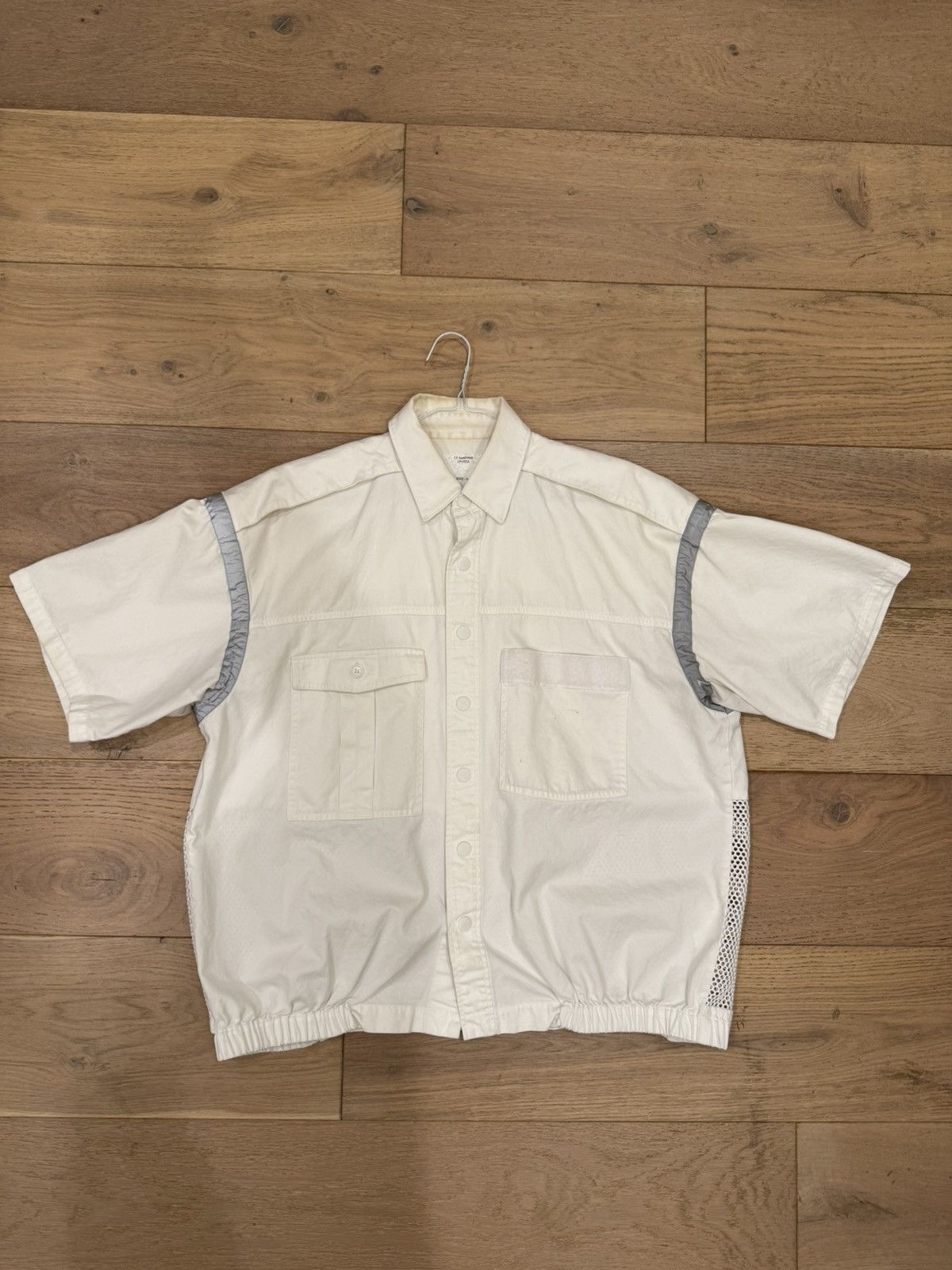 Gosha Rubchinskiy GR UNIFORMA WHITE SNAP UP SS SHIRT Size US L / EU 52-54 / 3 - 1 Thumbnail
