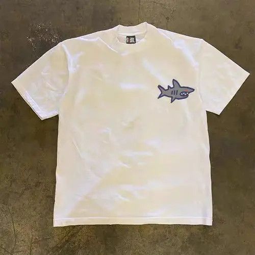 Vintage Kimura x Miura Shark print loose casual retro t-shirt Size US M / EU 48-50 / 2 - 6 Thumbnail