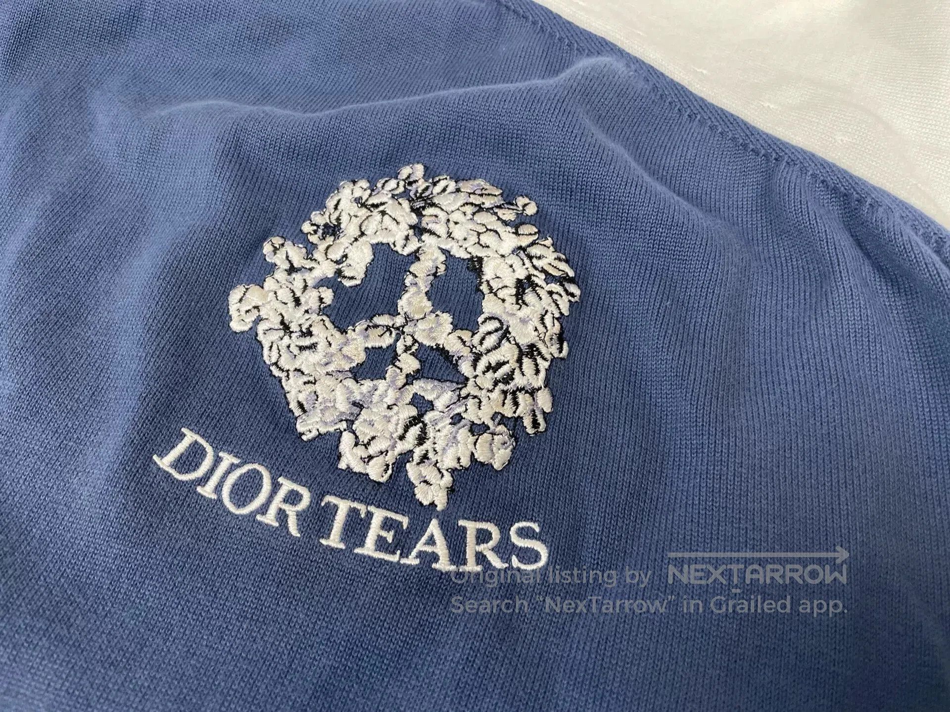 Dior Dior x Denim Tears Embroidered Logo Knit Top. Size US L / EU 52-54 / 3 - 4 Thumbnail