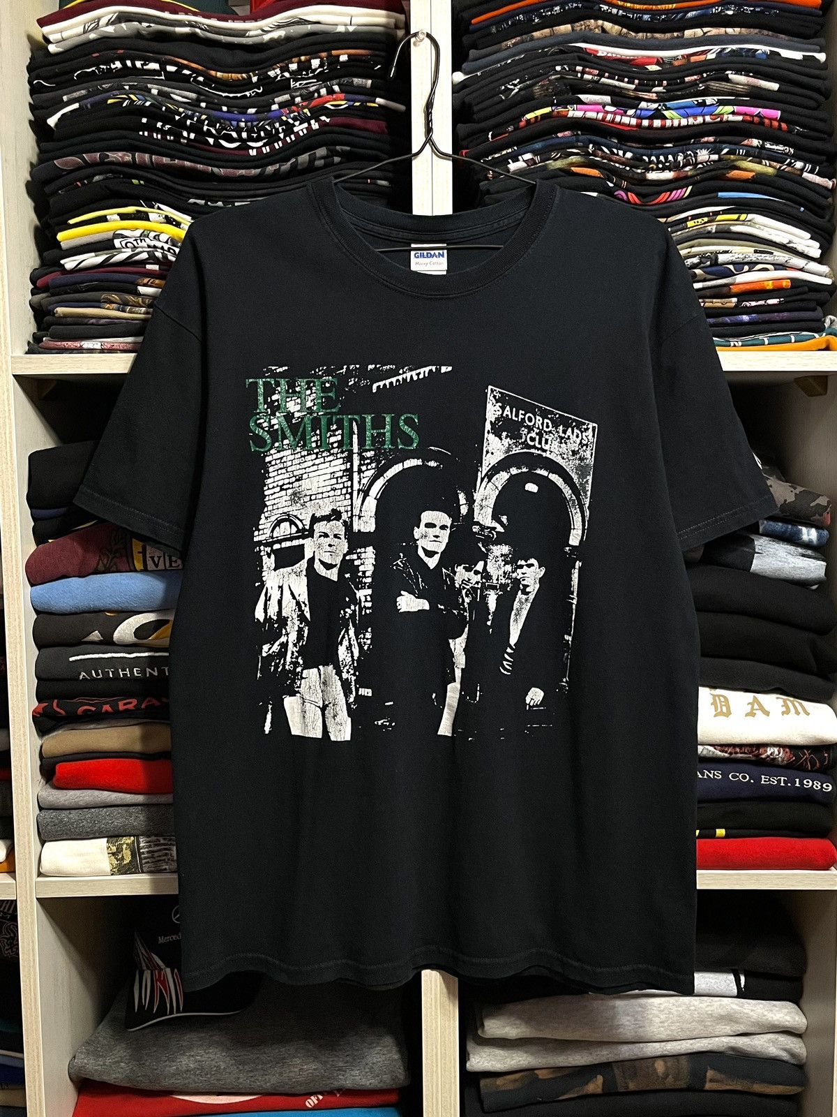 Band Tees Vintage Y2K The Smiths Salford Lads Club Rock Band T-Shirt Size US L / EU 52-54 / 3 - 6 Thumbnail