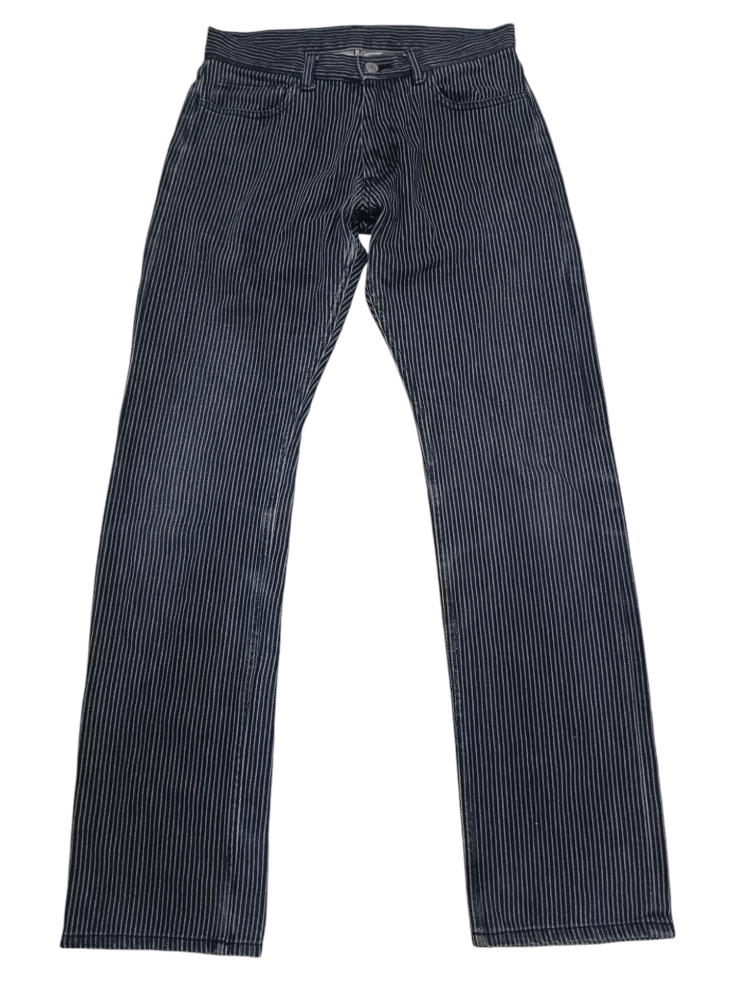 Beams Plus × If Six Was Nine Vintage Beams Tokyo Hickory Stripe Jeans Size US 28 / EU 44 - 2 Thumbnail