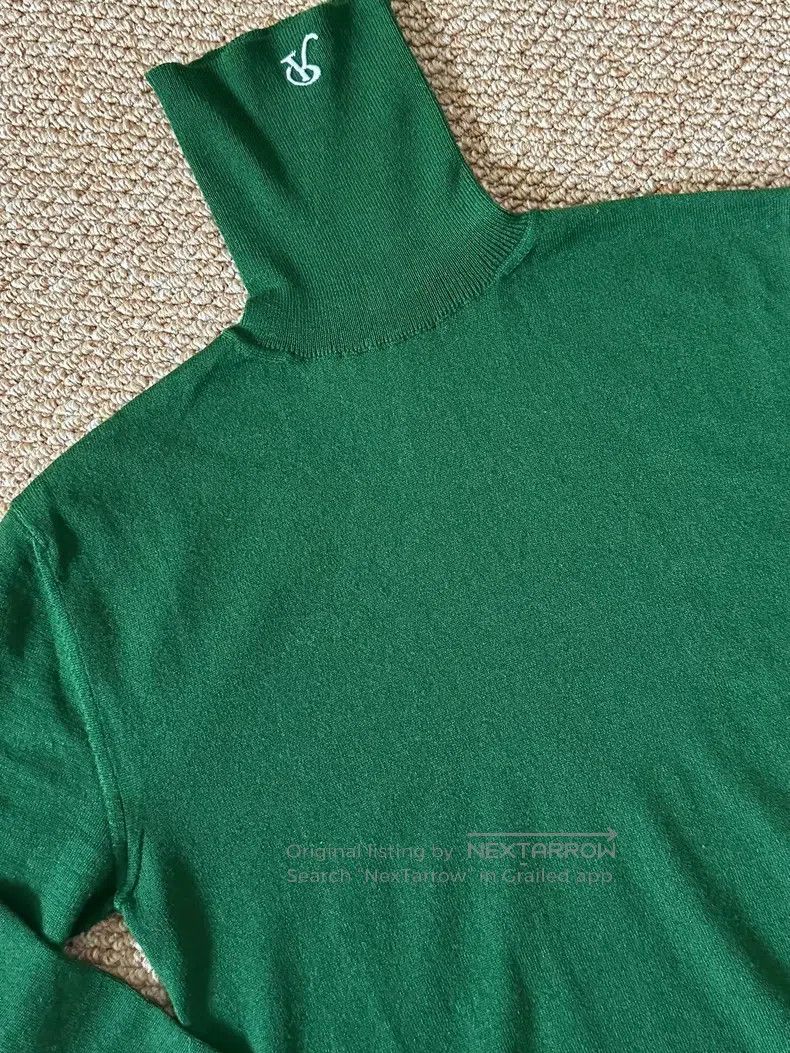 Raf Simons Raf simons Medium green high-necked wool bottom Size US M / EU 48-50 / 2 - 3 Thumbnail