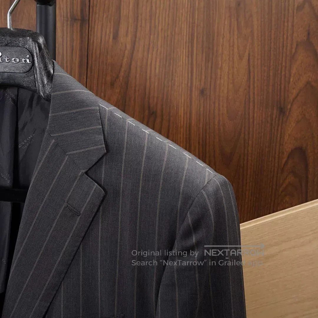 Kiton Kiton Wool Suit Set with Pants. Size US L / EU 52-54 / 3 - 5 Thumbnail