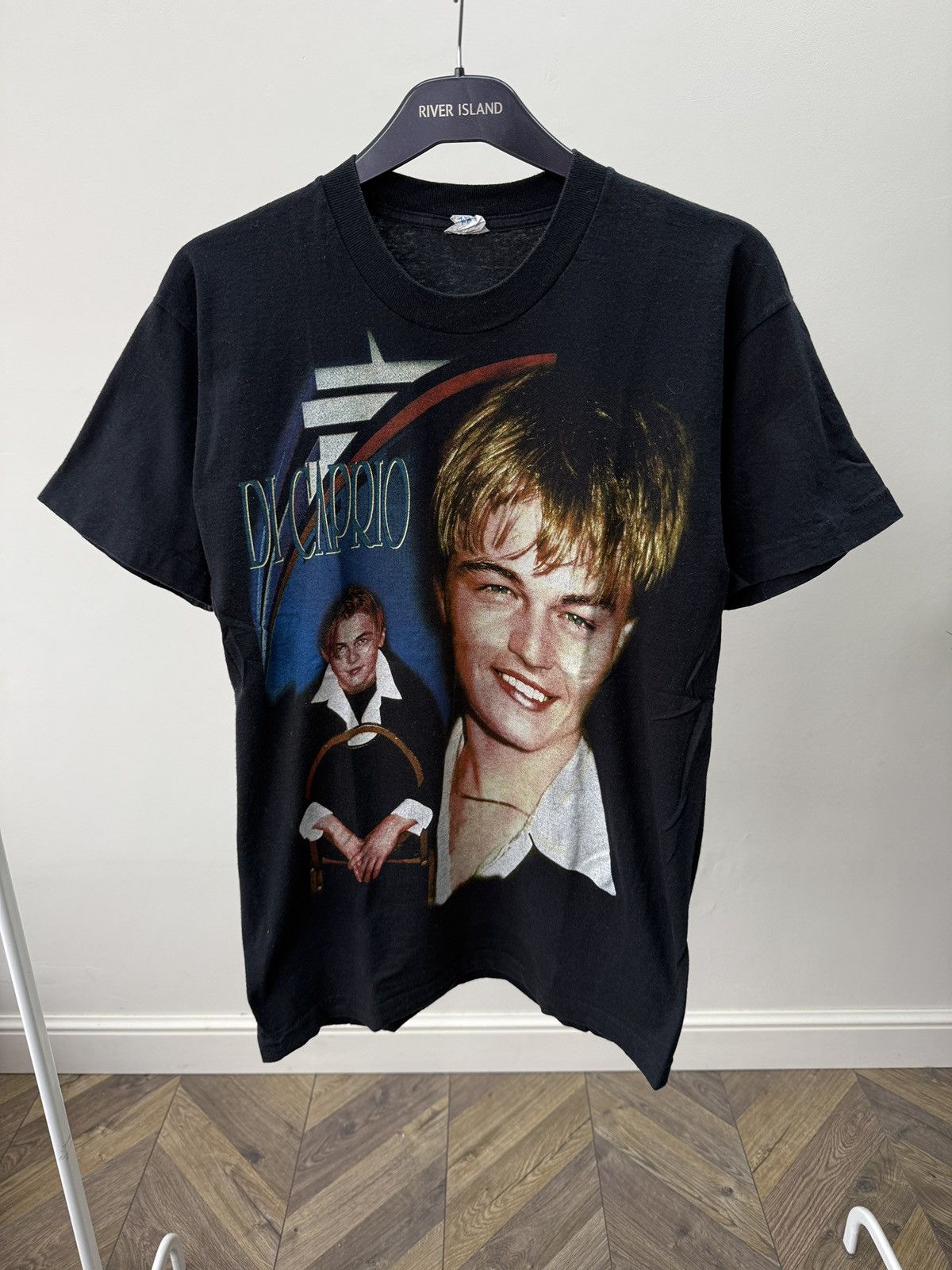 Other Vintage 90's Leonardo DiCaprio Parking Lot Portrait Tee Size US M / EU 48-50 / 2 - 1 Thumbnail