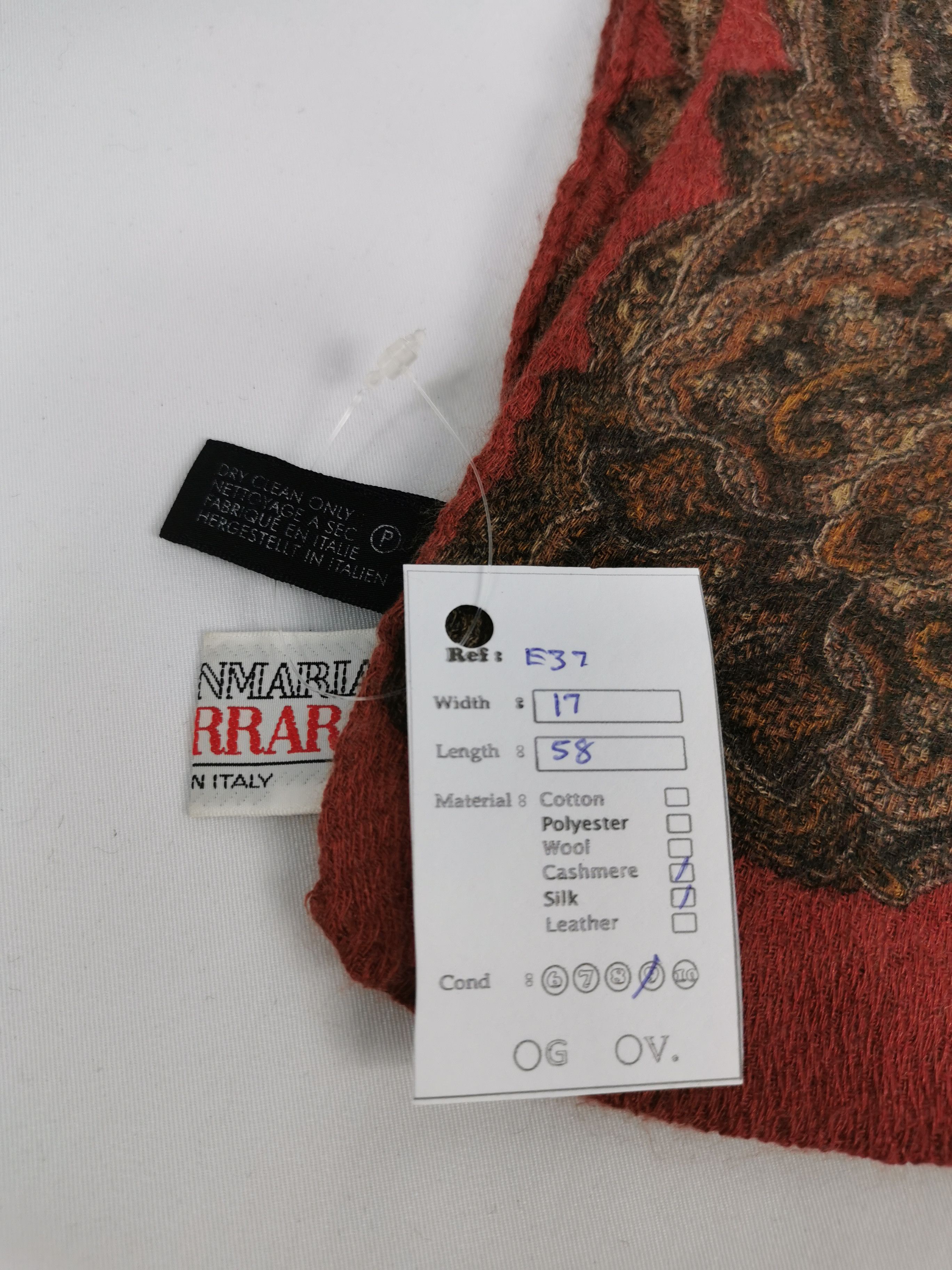 Vintage Gianmaria Ferrara scarf muffler Size ONE SIZE - 4 Thumbnail