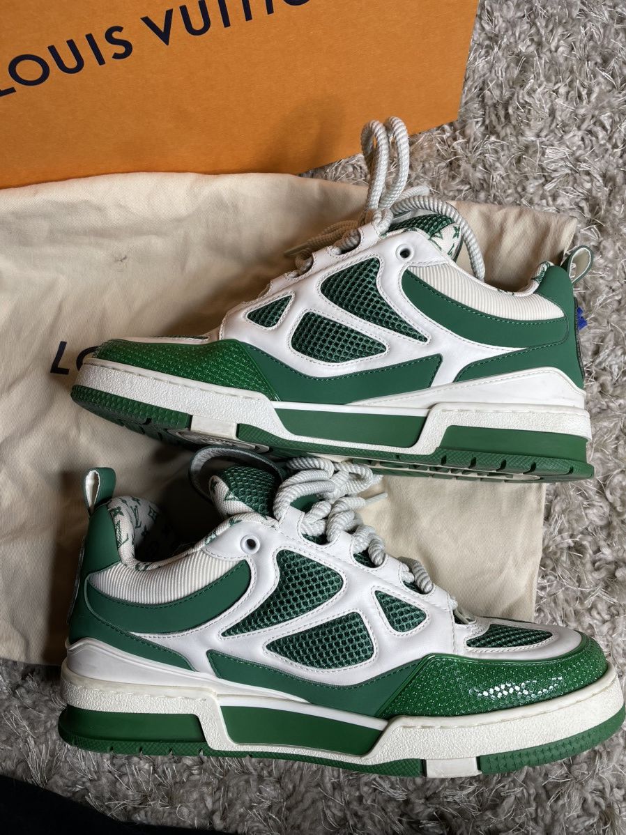 Louis Vuitton Louie Vuitton Skate Sneaker Green Size US 8.5 / EU 41-42 - 3 Thumbnail