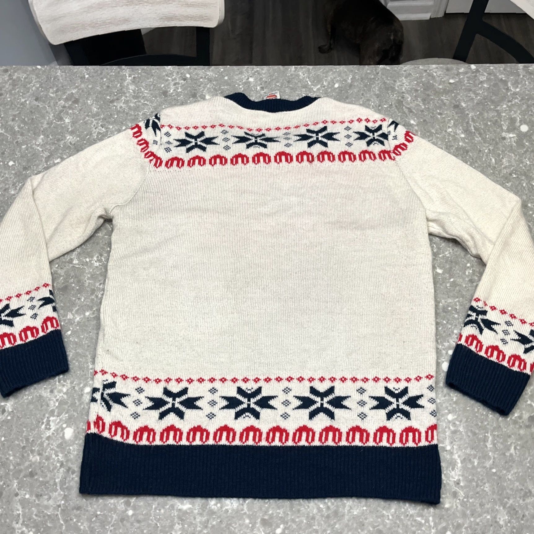 Junk Food JUNK FOOD Skiing Santa Gnome Christmas Holiday Knit Winter SWEATER Adult XL Size US XL / EU 56 / 4 - 6 Thumbnail
