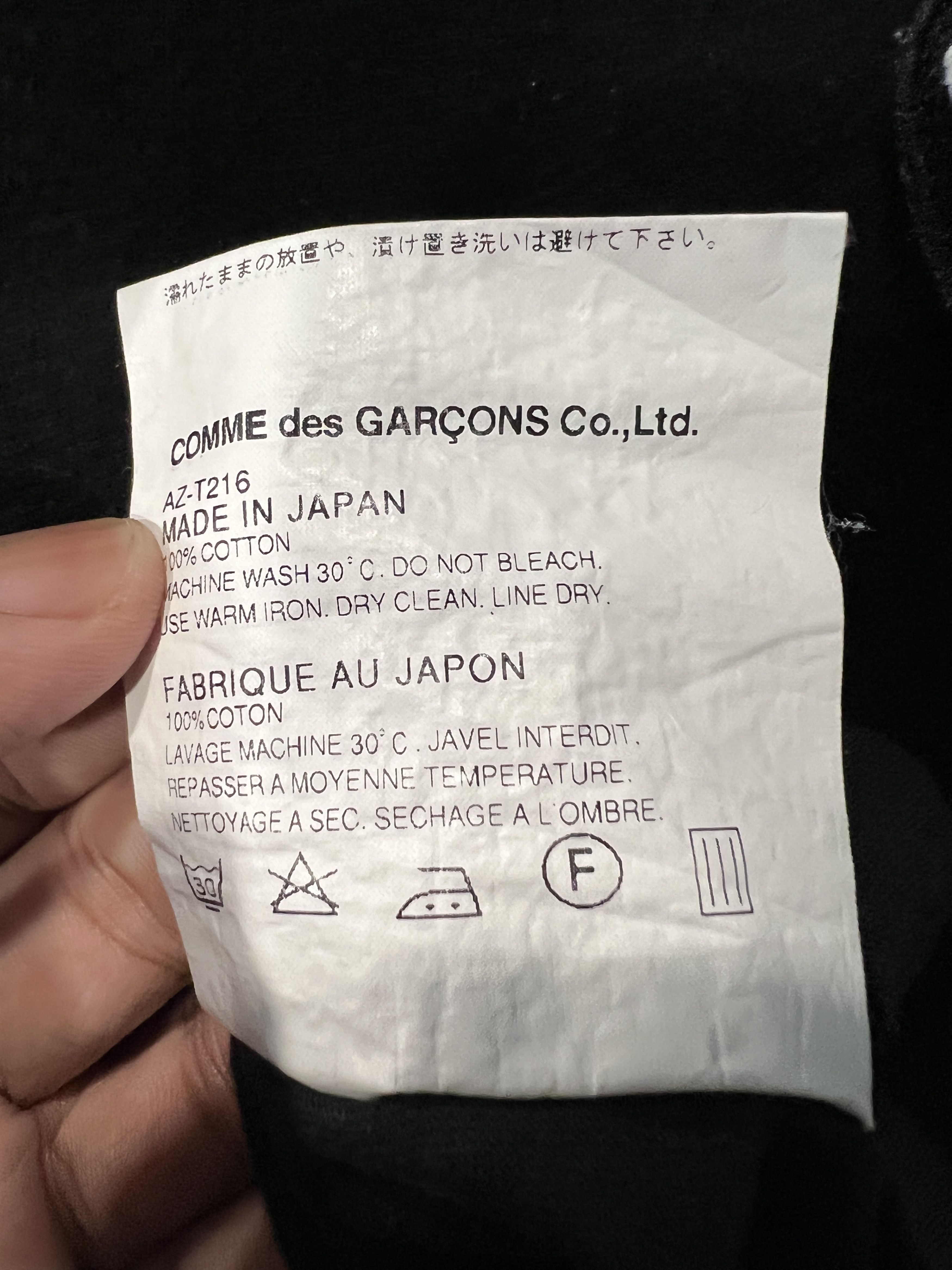 Comme des Garcons PLAY PLAY COMME des GARÇONS Mini Logo L/S Tee (M) GTMP384 Size US M / EU 48-50 / 2 - 6 Thumbnail
