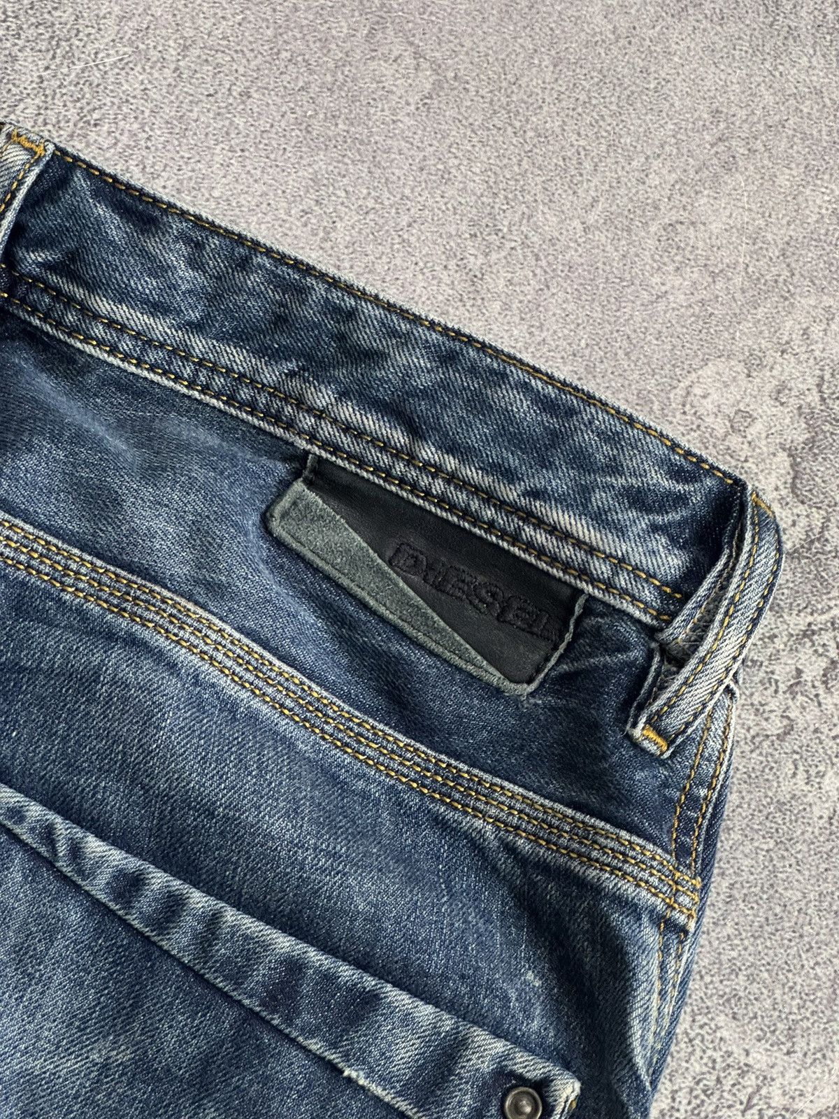 Diesel Diesel 31/30 Krooley distressed denim pants trousers jeans Size US 31 - 4 Thumbnail