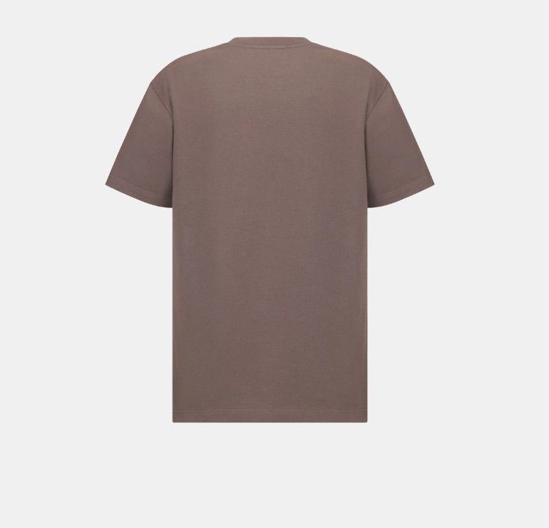 Dior o1w1db11024 CD Icon Relaxed-Fit T-Shirt in Brown Size US M / EU 48-50 / 2 - 2 Thumbnail