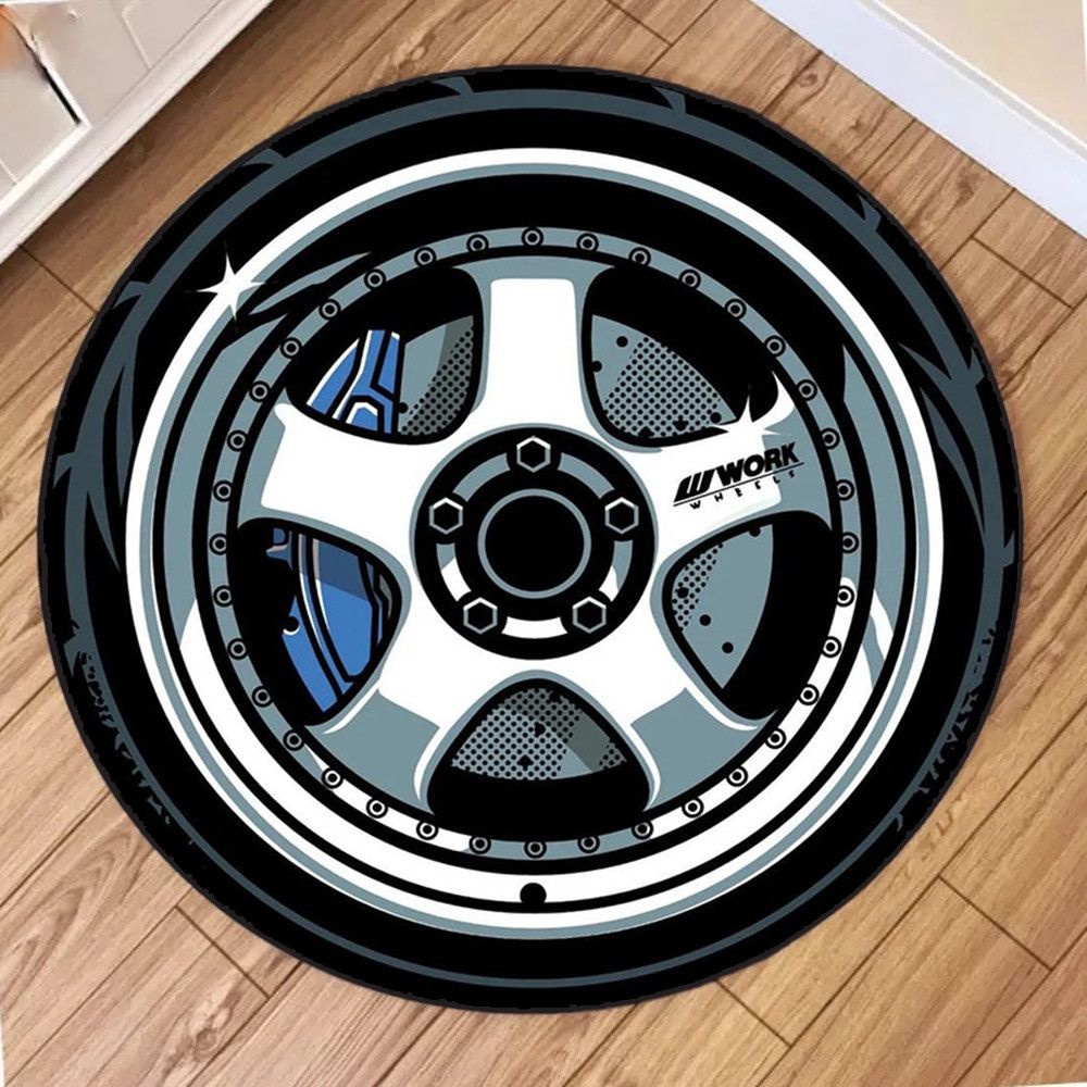 Japanese Brand Cars Wheel Rugs Size ONE SIZE - 1 Thumbnail