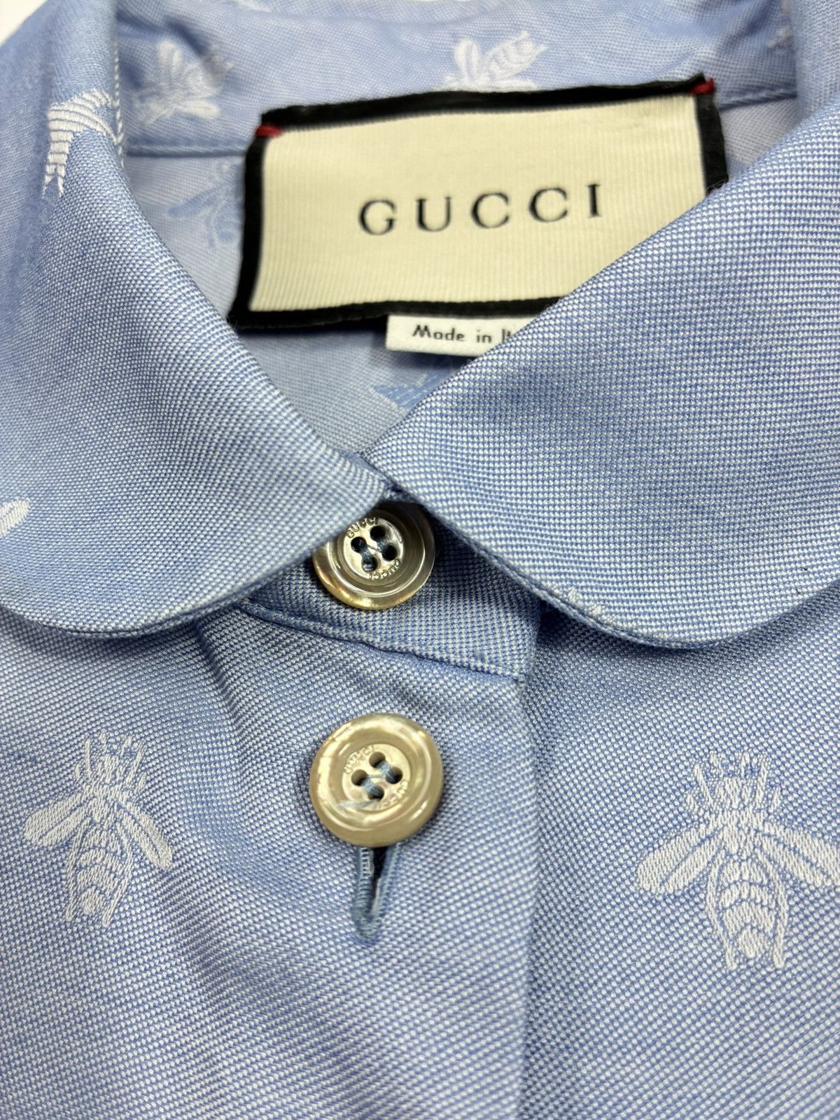 Gucci Gucci - Alessandro Michele Bee & Star Jacquard Blouse Size XS / US 0-2 / IT 36-38 - 5 Thumbnail