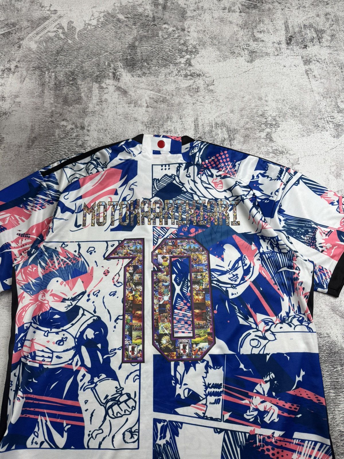 Vintage Japan 2023 #10 Anime Y2K Men’s XL Dragonball Soccer Football T Shirt Jersey Tee Size US XL / EU 56 / 4 - 18 Thumbnail