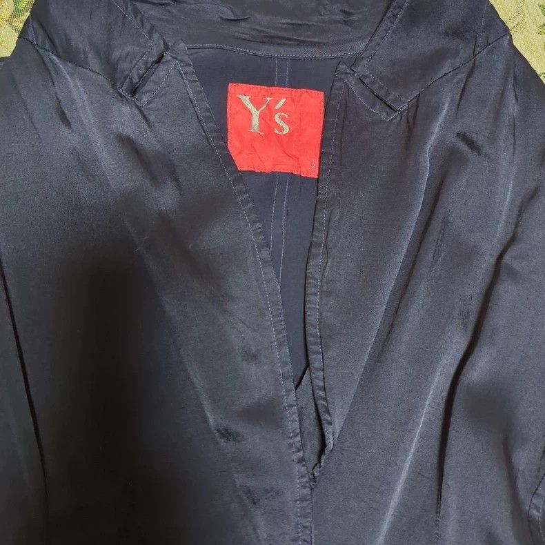 Yohji Yamamoto Yohji Yamamoto size 2 Satin Finish blazer 2506-Nextarrow Size 36R - 4 Thumbnail